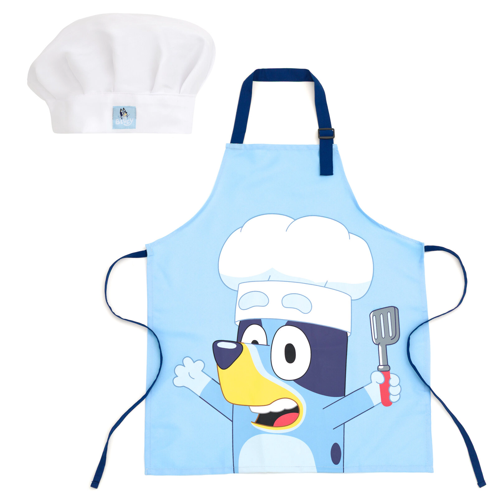Bluey Matching Family 2-Piece Apron and Chef Hat Set