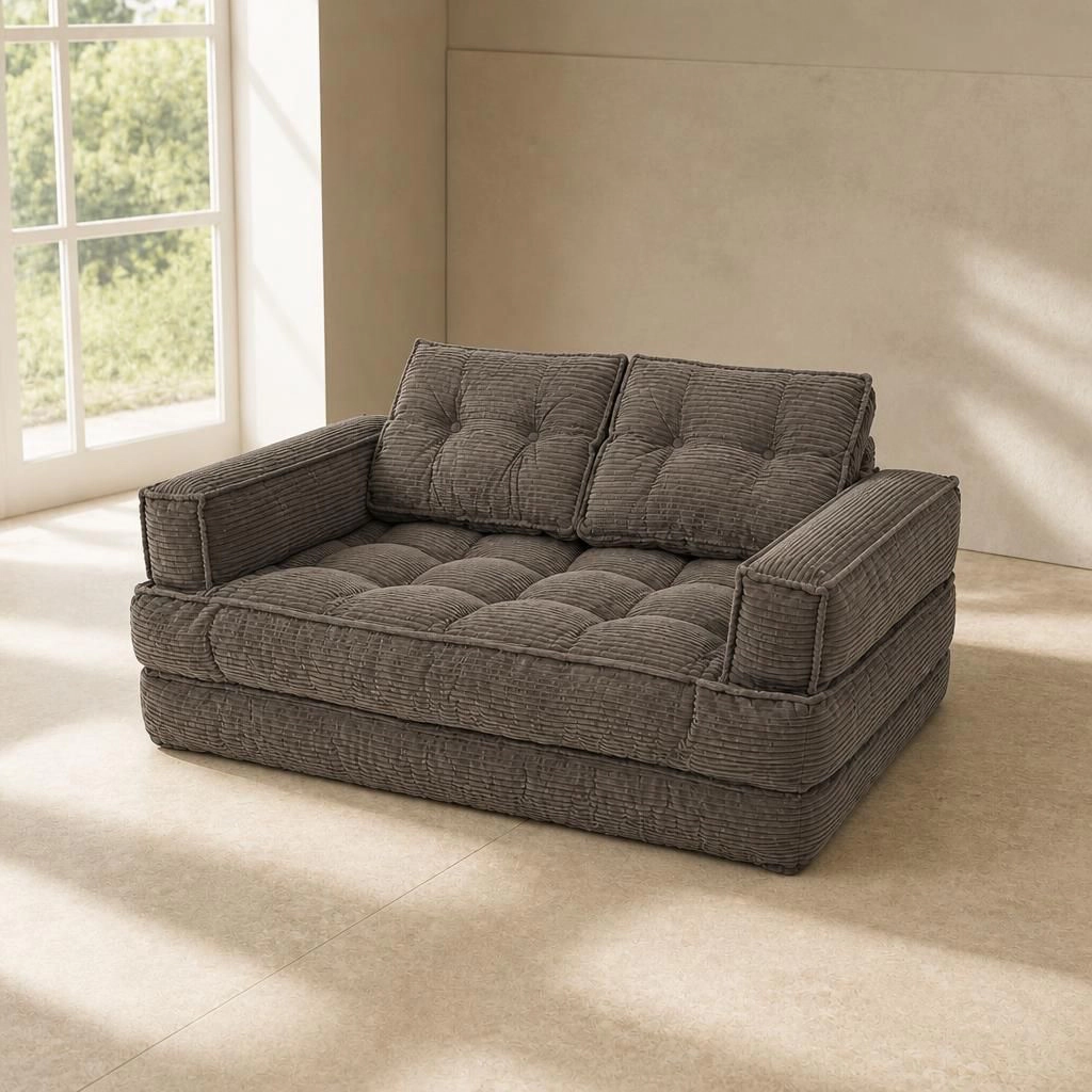 GOODSILO Convertible Foam Folding Guest Sofa Bed