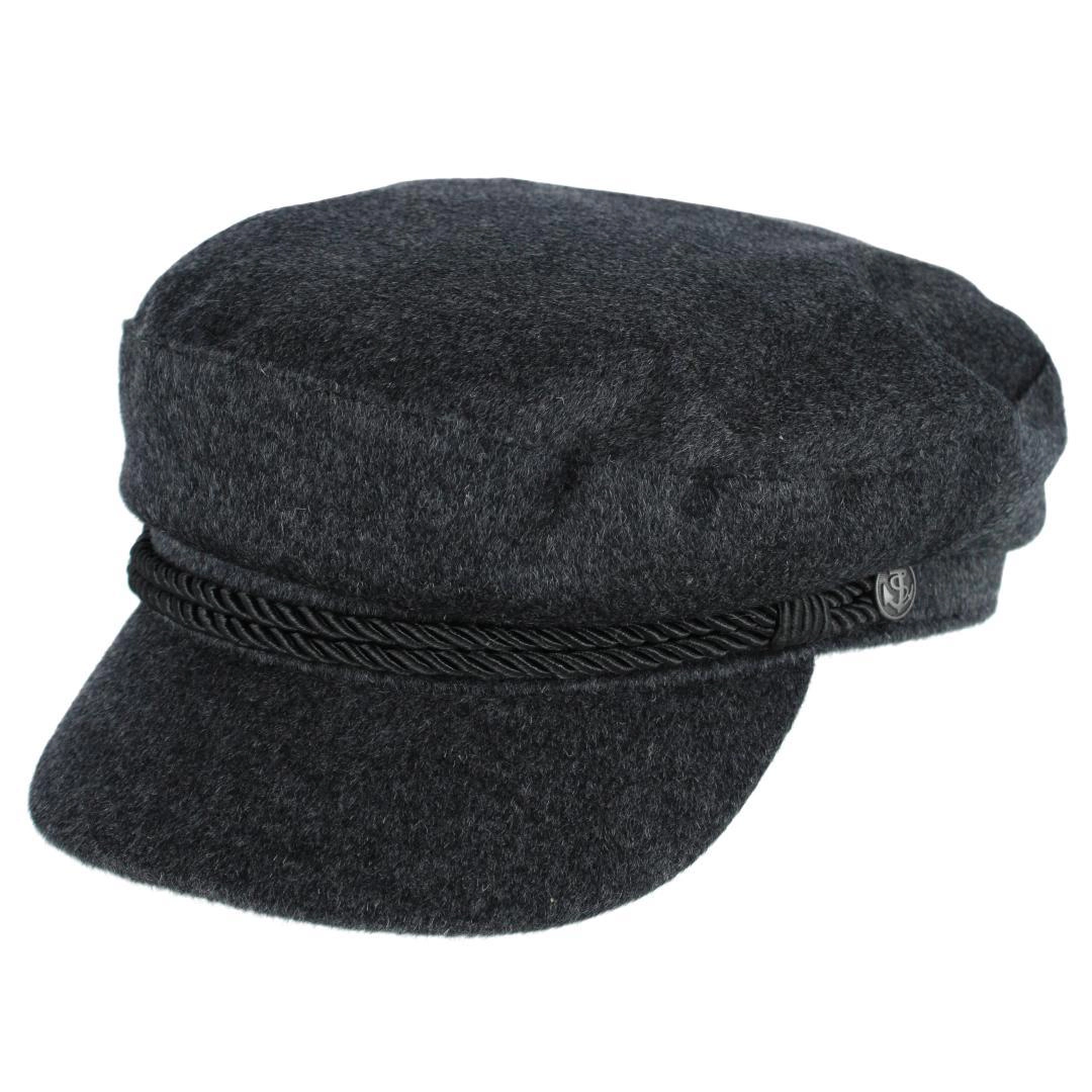 CTM Women's Wool Blend Fisherman Cap