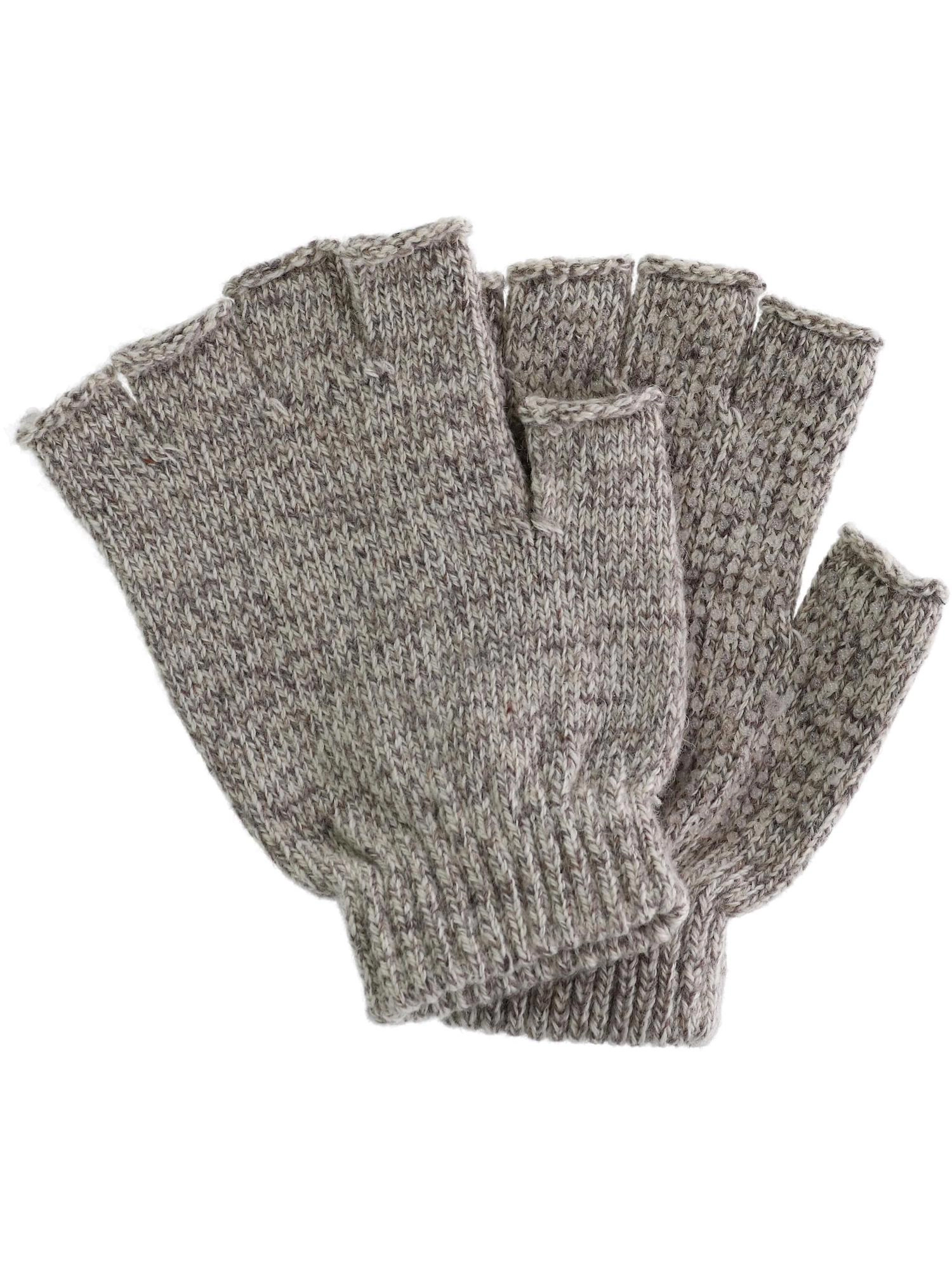 Grand Sierra Men's Raggwool Fingerless Gloves