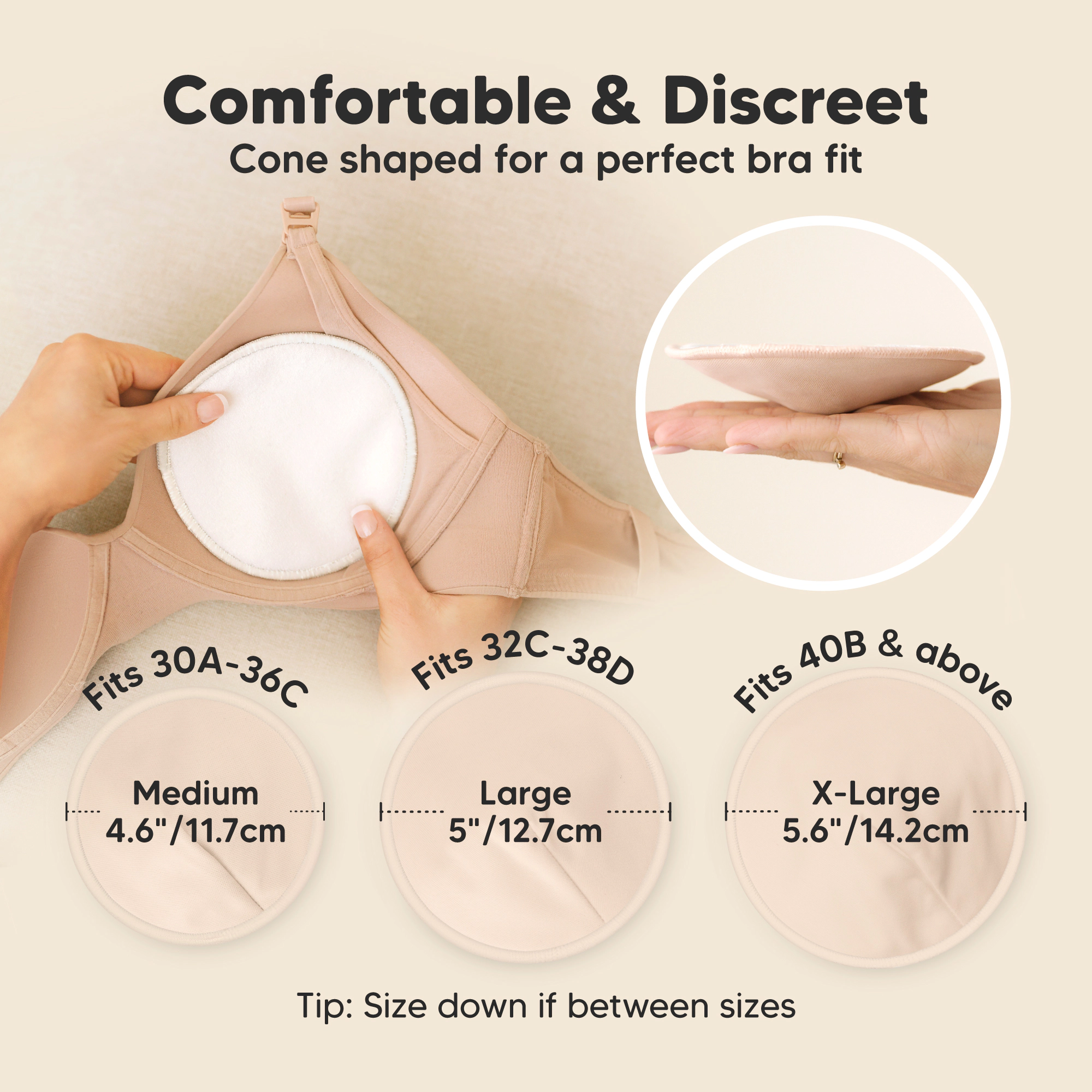 KeaBabies -Pack Comfy Nursing Pads