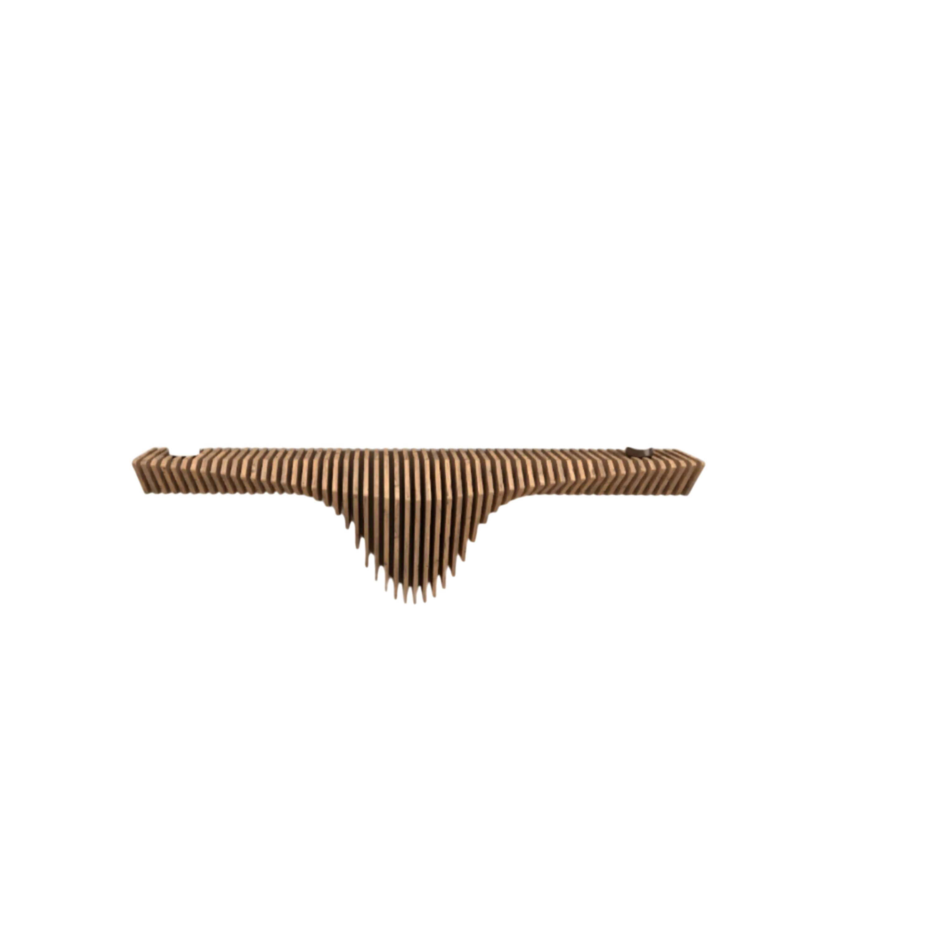 Wear Sierra 50'' Geometric Floating Wall Shelf
