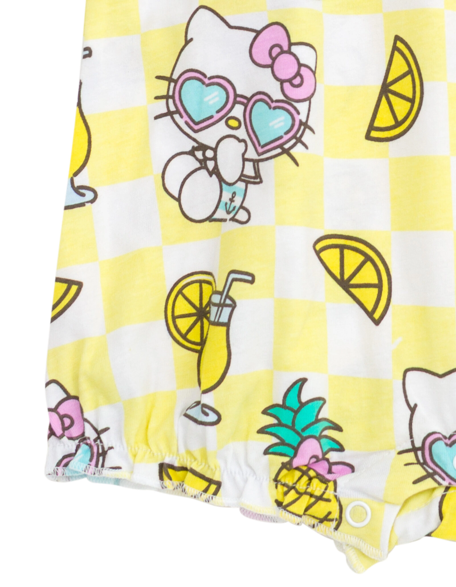 Hello Kitty Baby Girls' Sleeveless One Piece Bubble Romper