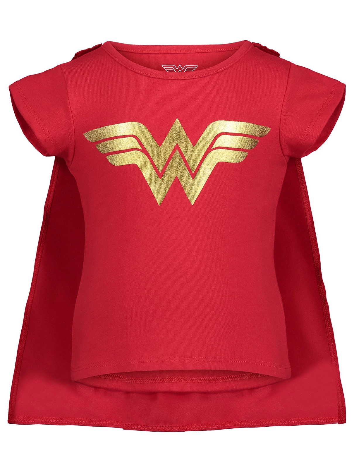 DC Comics Justice League Wonder Woman Girls' Cosplay Tee and Tutu Skirt Set
