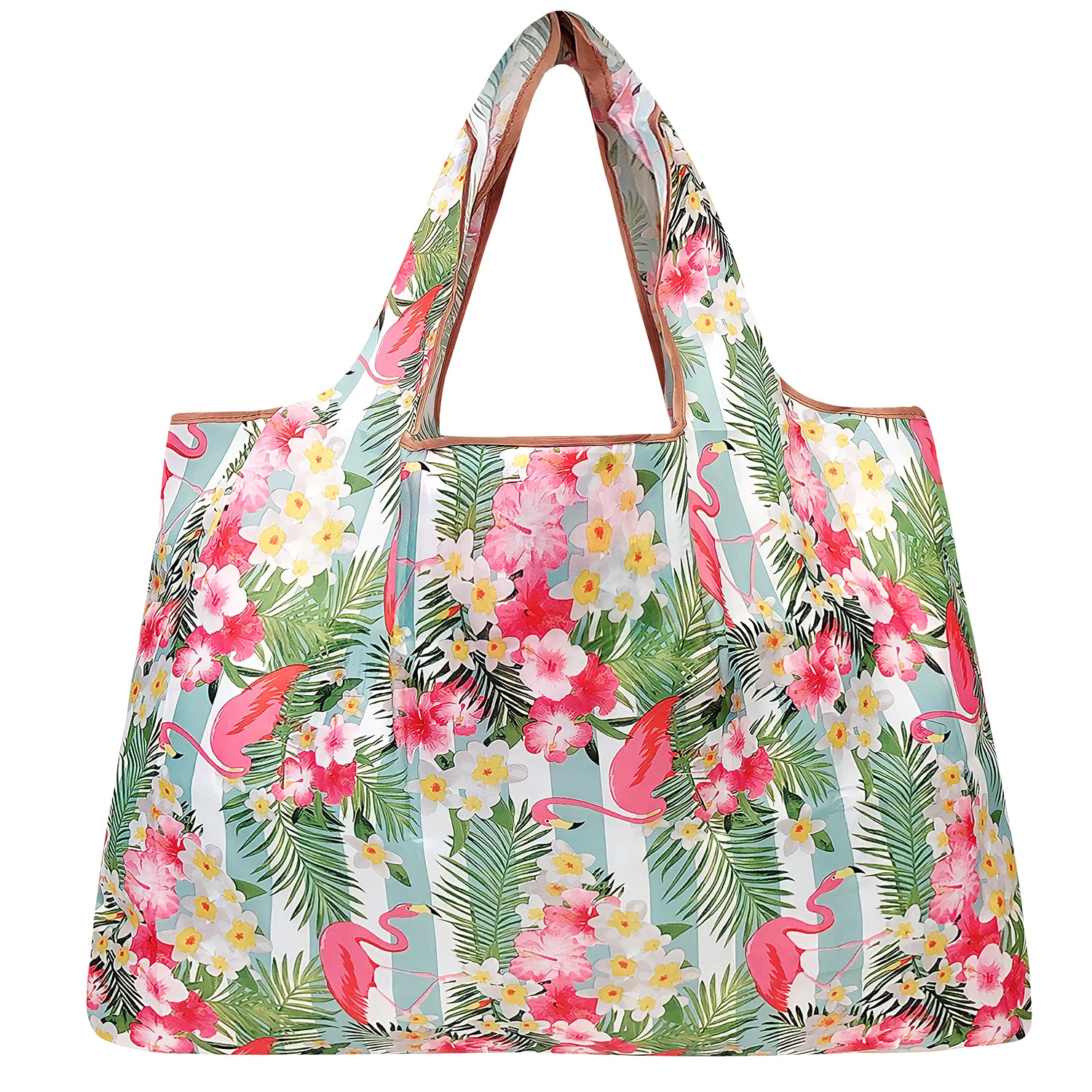 Wrapables Large Nylon Reusable Shopping Bag for Groceries