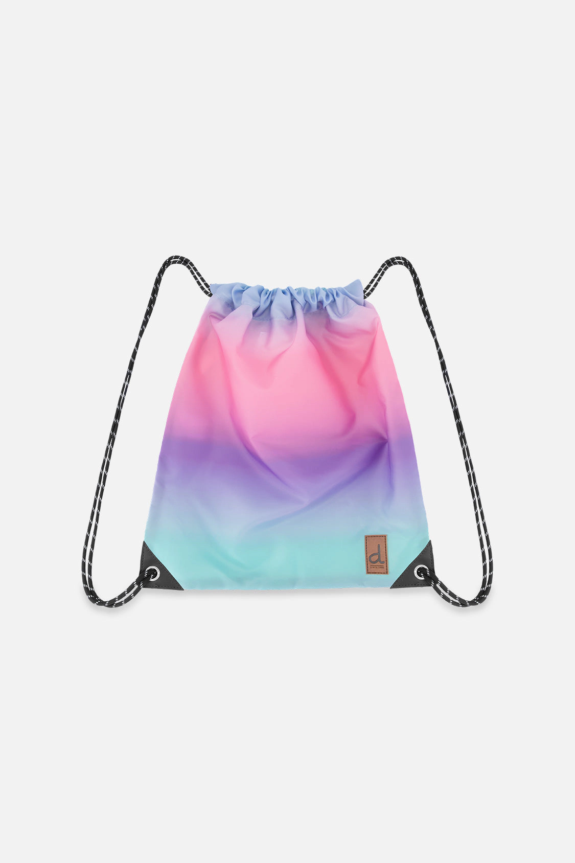 Deux par Deux Girls Lightweight Gradient Drawstring Bag