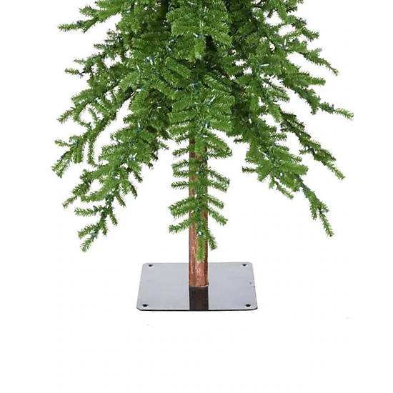 Perfect Holiday Christmas Tree Artificial Whimsical Curved Top Green ...