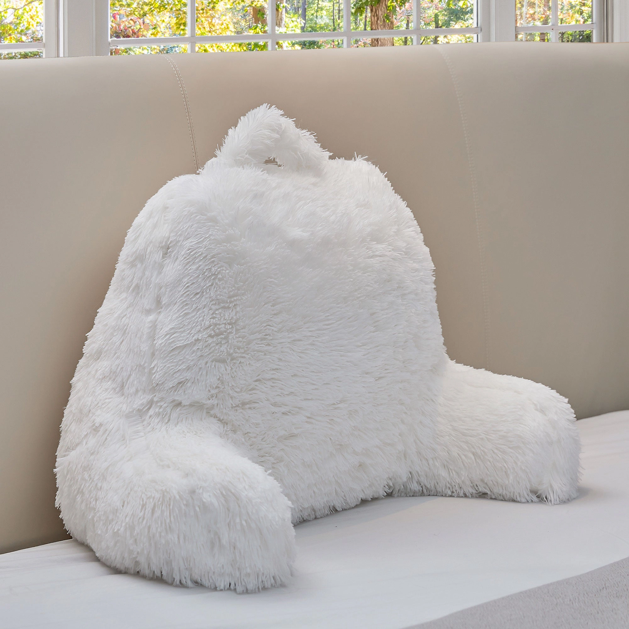 Cheer Collection XL TV Reading and Gaming Pillow with Bolster and Backrest