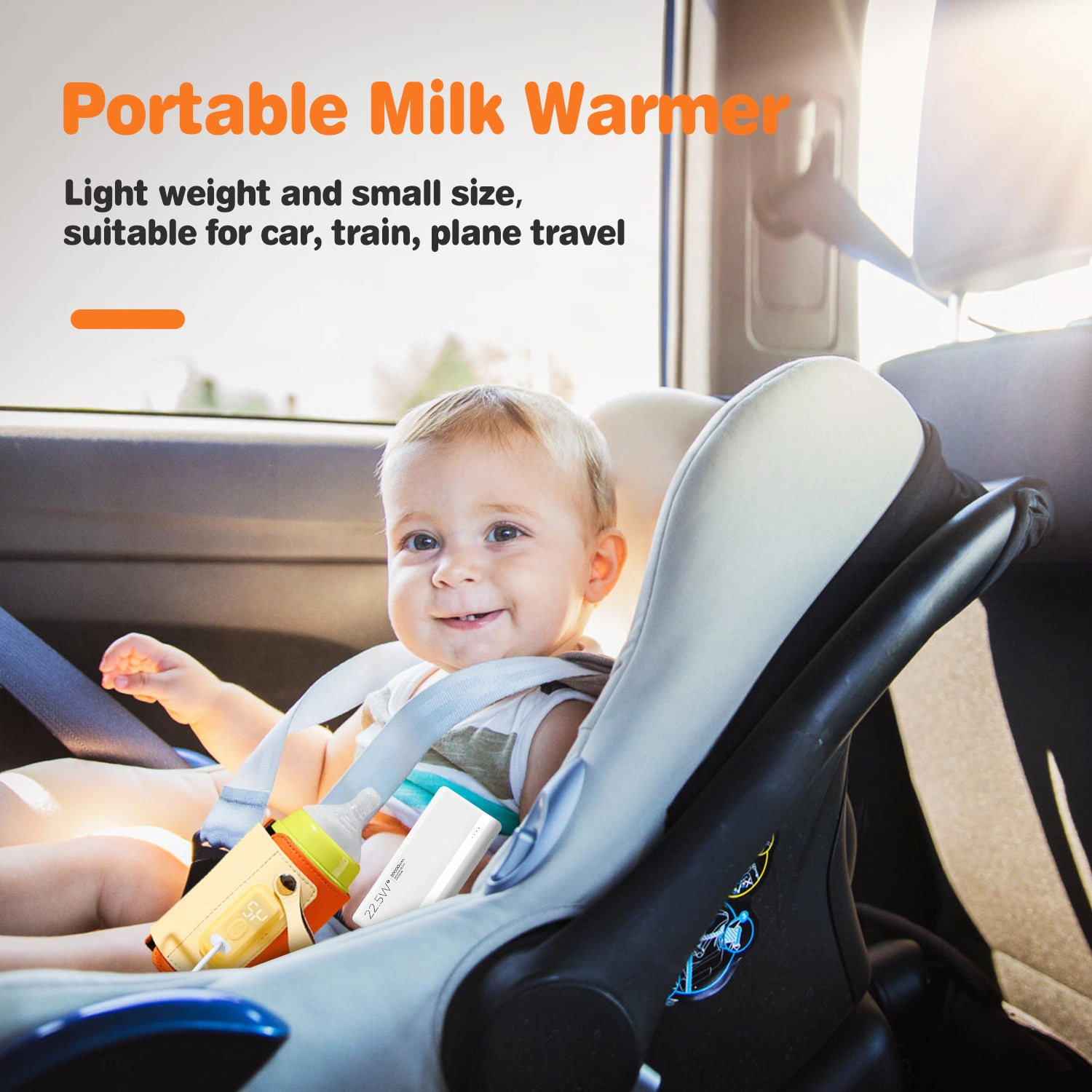 GBruno Kids' Kids' 5-Temp Portable Baby Bottle Warmer