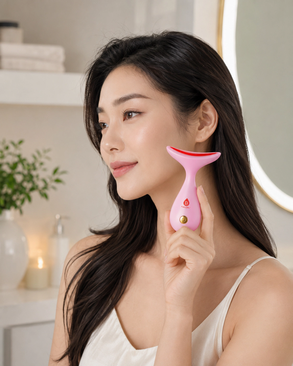 Pursonic Women’s LED Light Therapy Facial Sculpting Wand