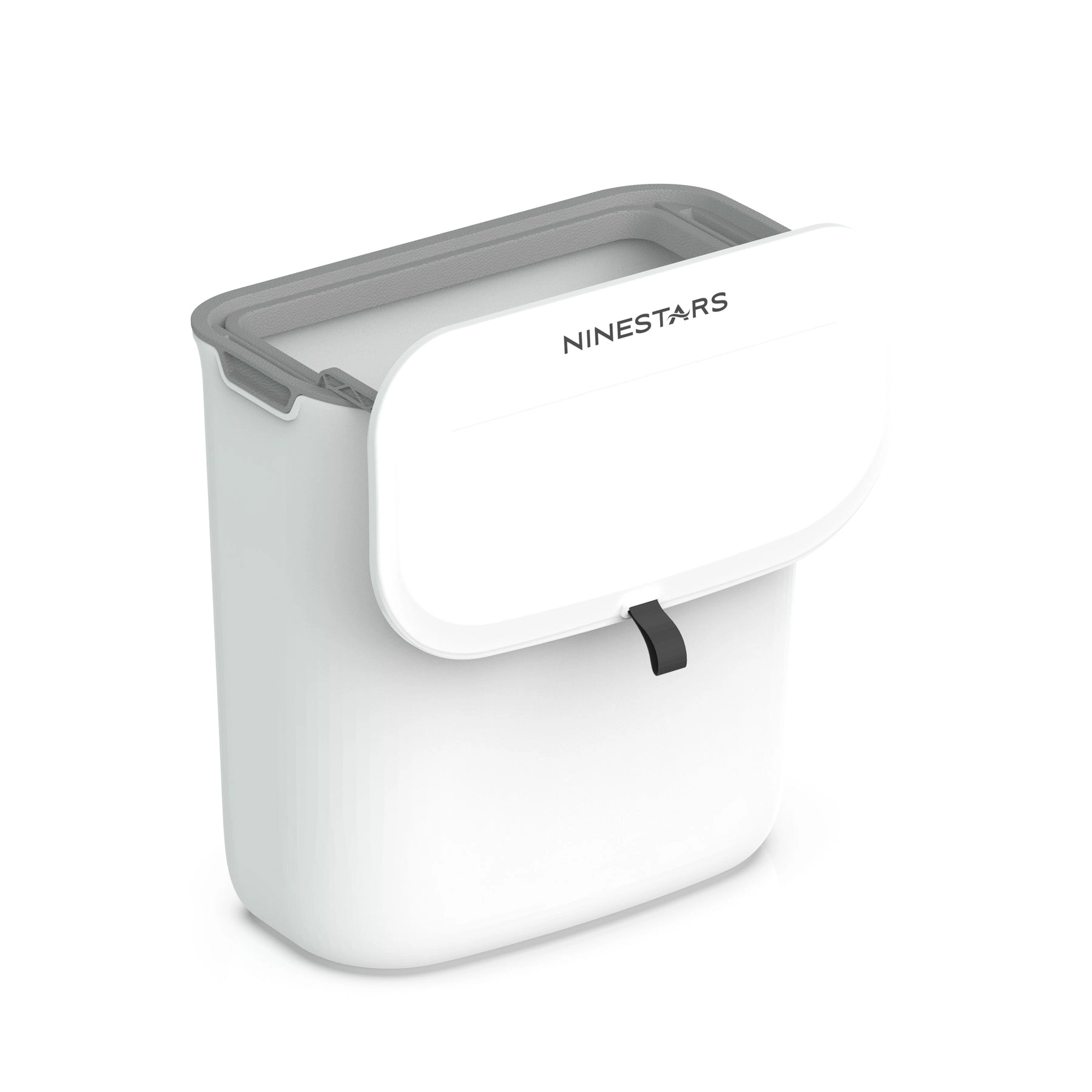 Ninestars Hanging 1.8-Gallon Plastic Countertop Compost Trash Can