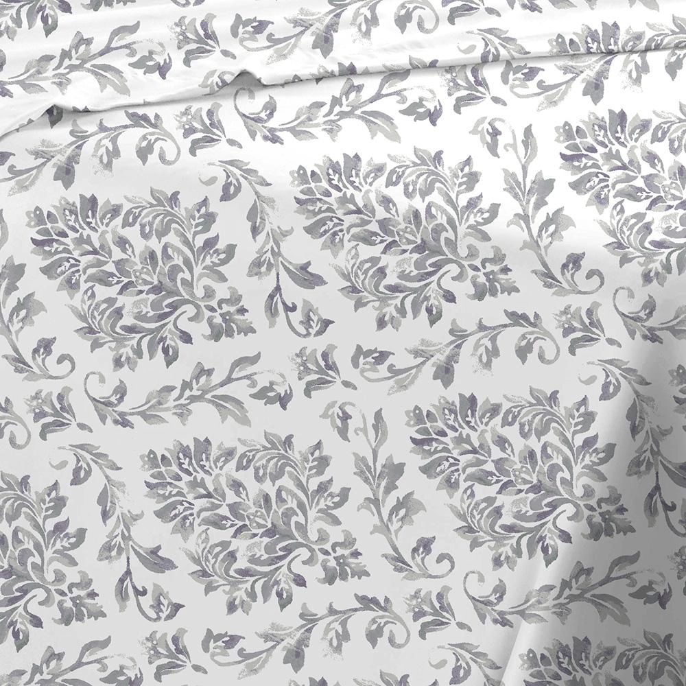 RT Designers Collection Skylar Organic Cotton Ultra Soft Printed Sheet Set Multi Queen