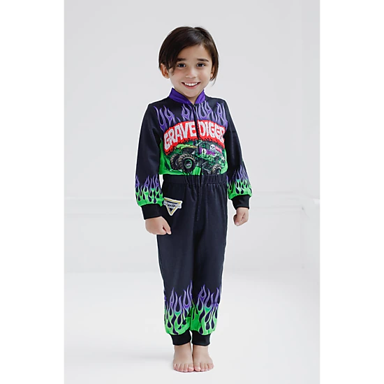 Monster Jam Zip-Up Coverall