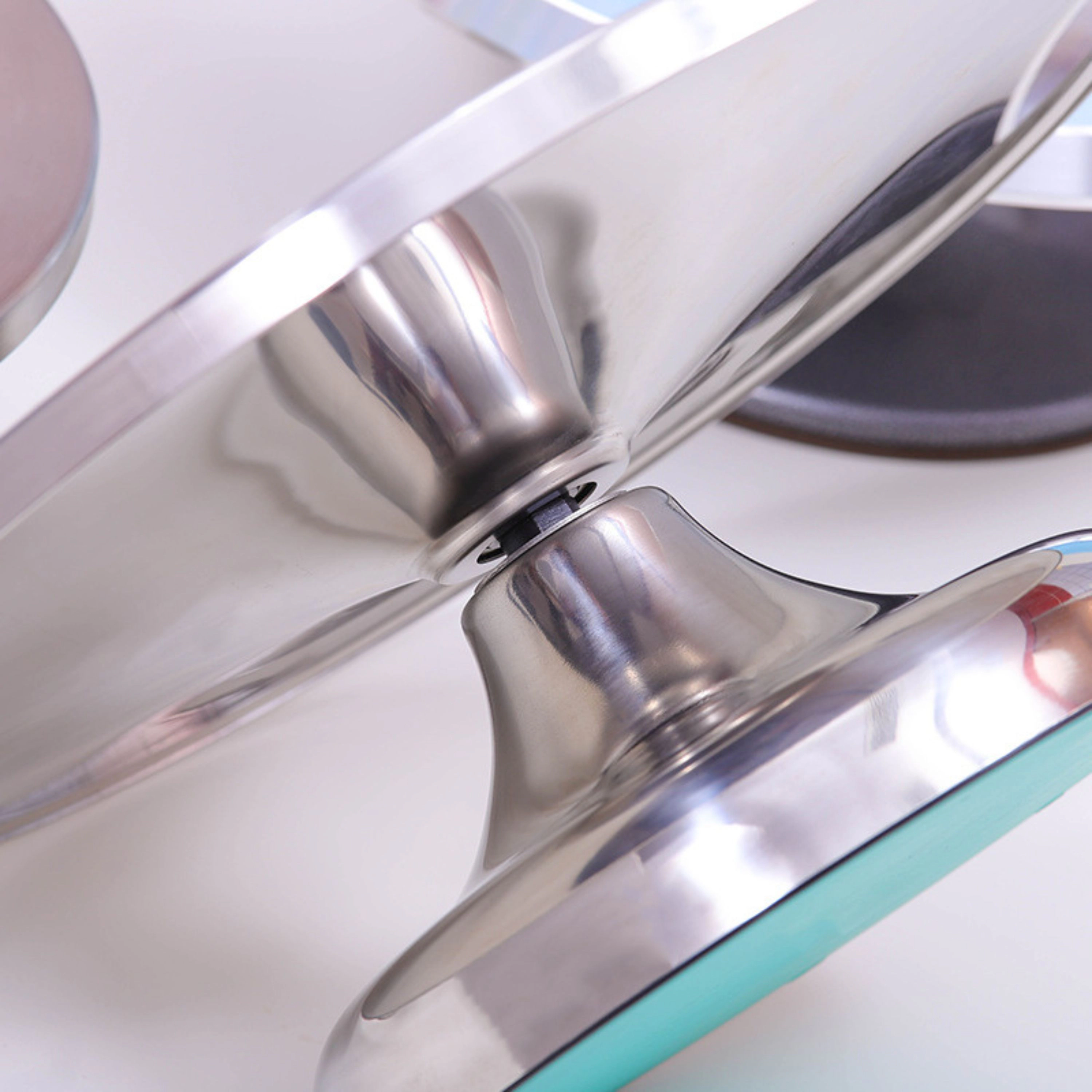 Kitcheniva 12-Inch Premium Stainless Steel Revolving Cake Decorating Turntable Stand With 360 Rotation