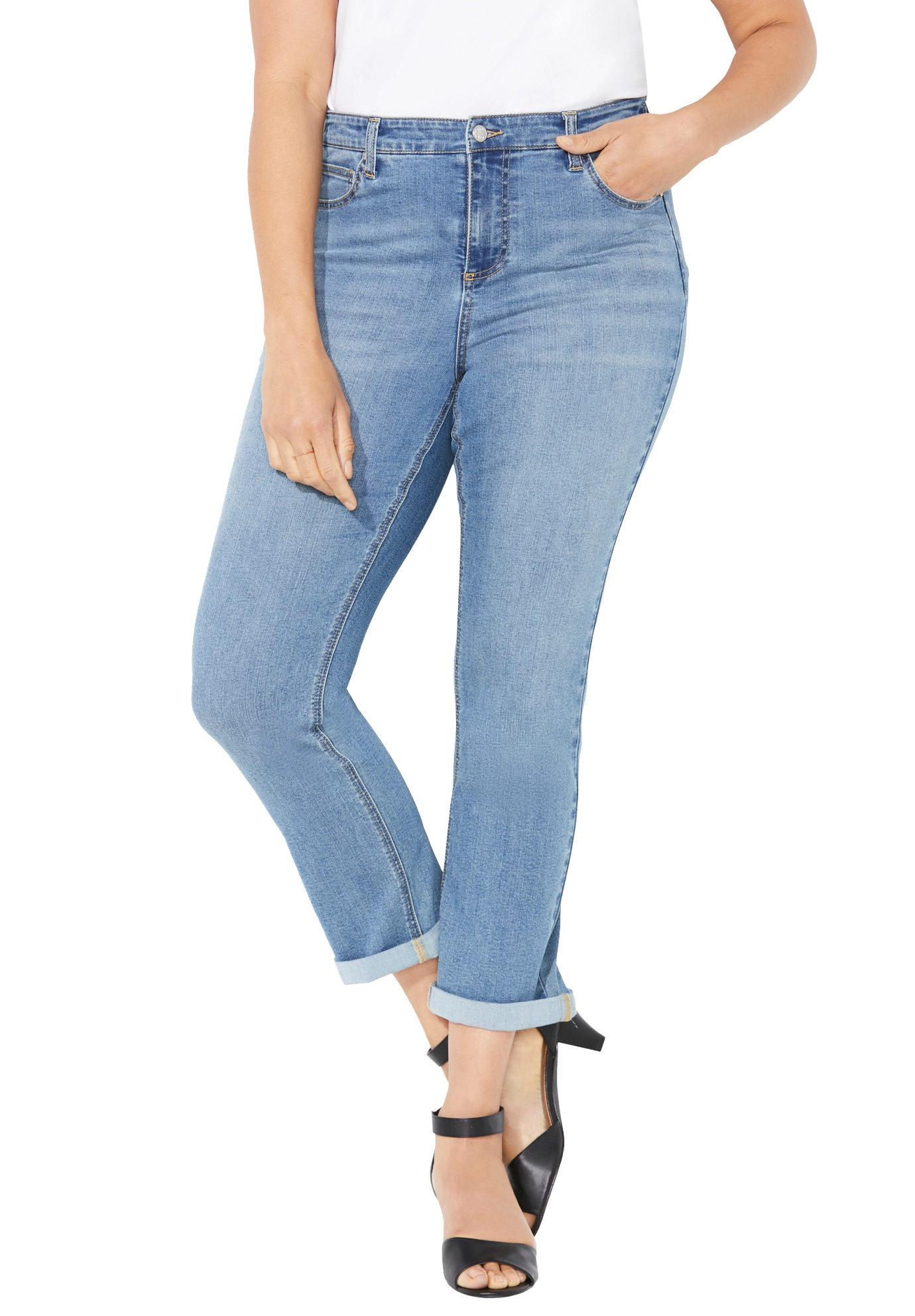 Catherines Women's Plus The Forever Girlfriend Jean