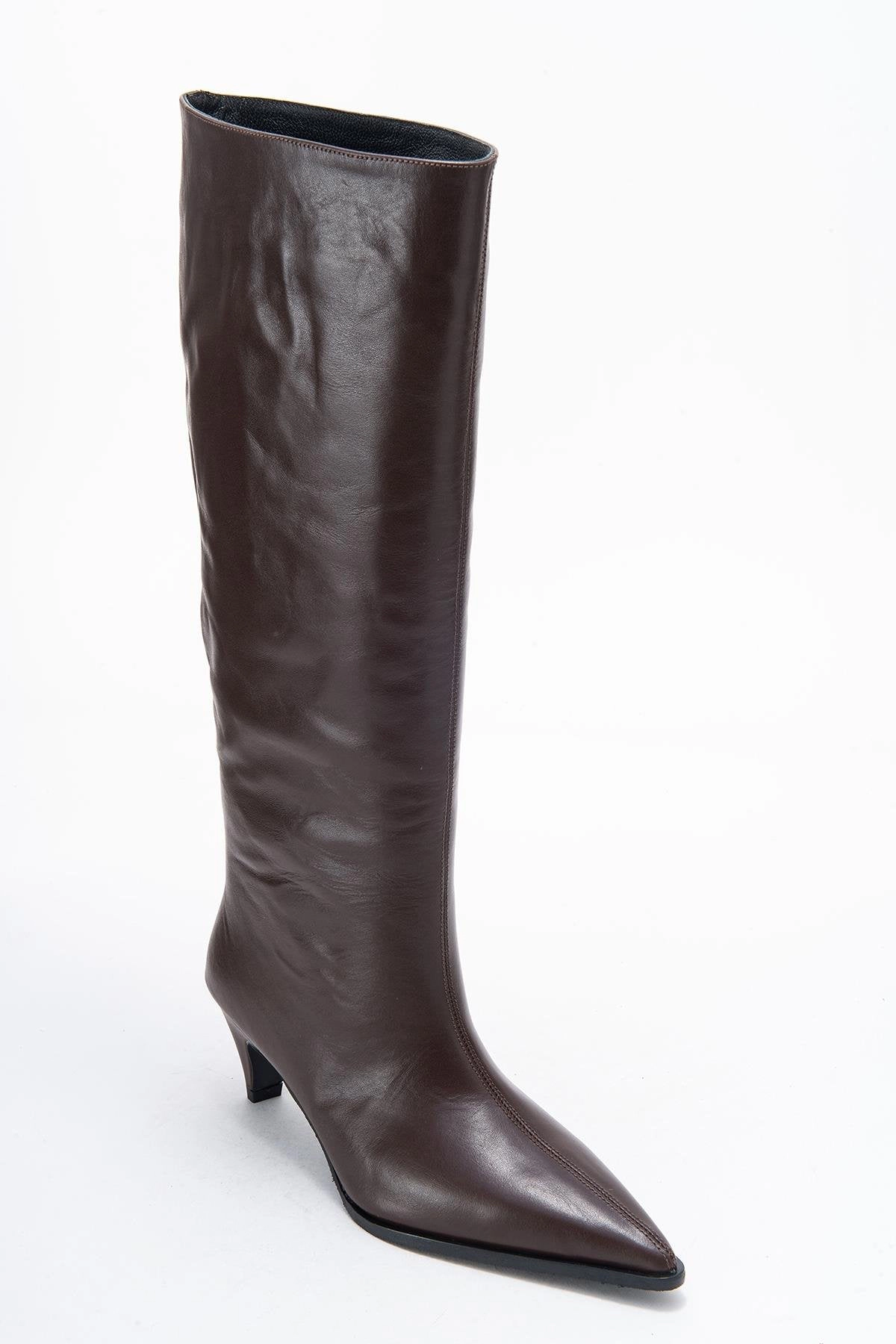 Forever & Always Womens Siora Leather Knee High Boots