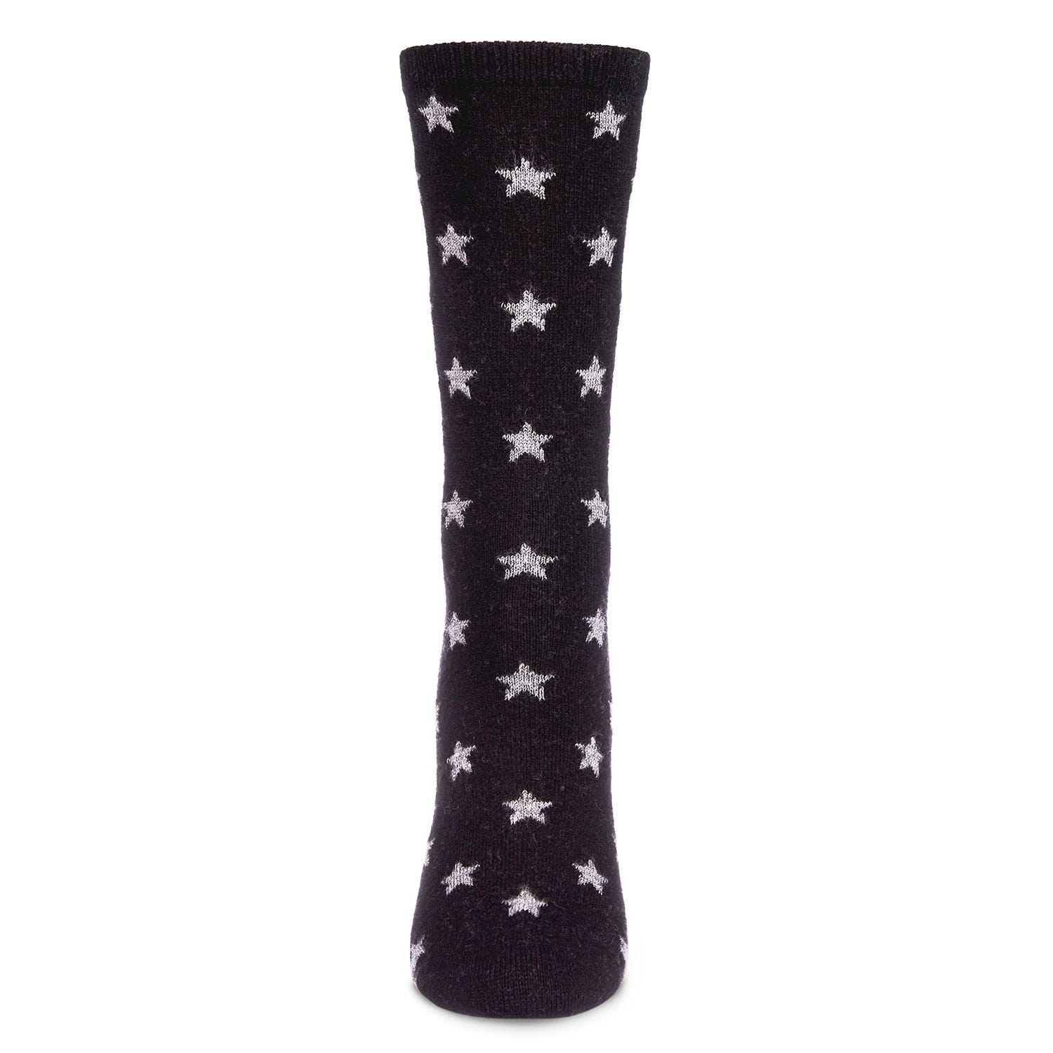 MeMoi Women's Intergalactic Stars Cashmere Blend Crew Socks