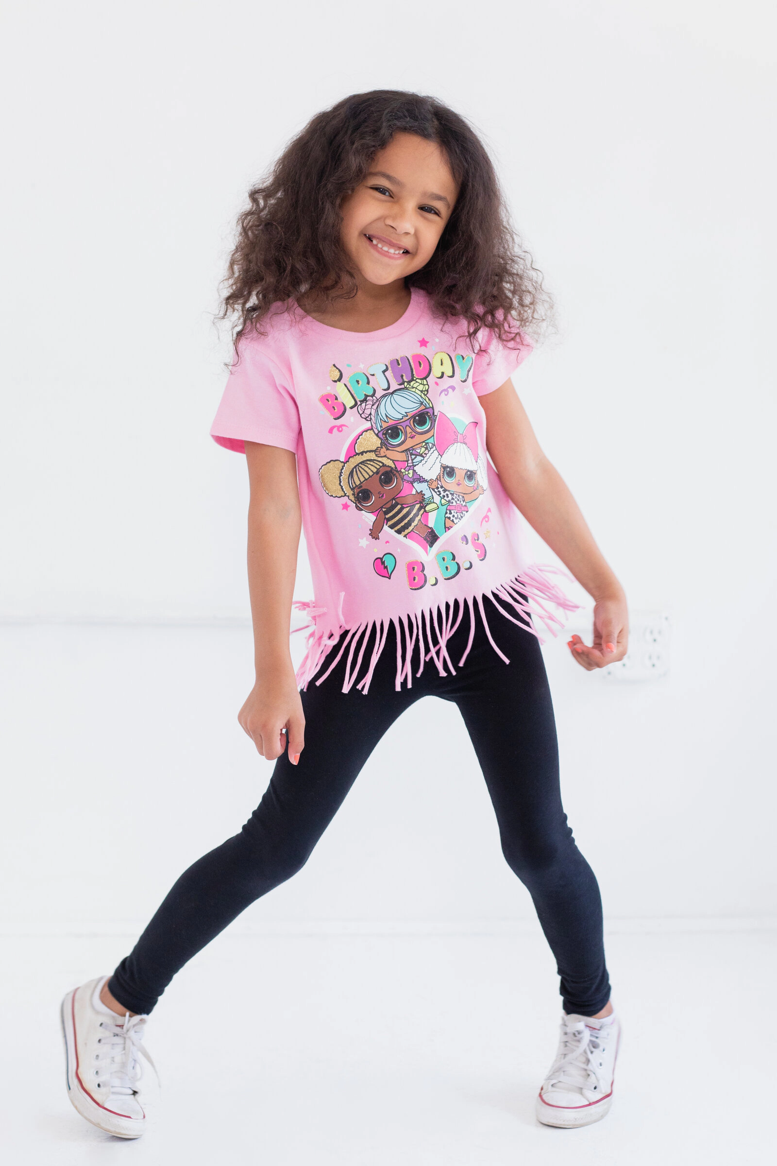 L.O.L. Surprise! Girls' Birthday Glitter T-Shirt