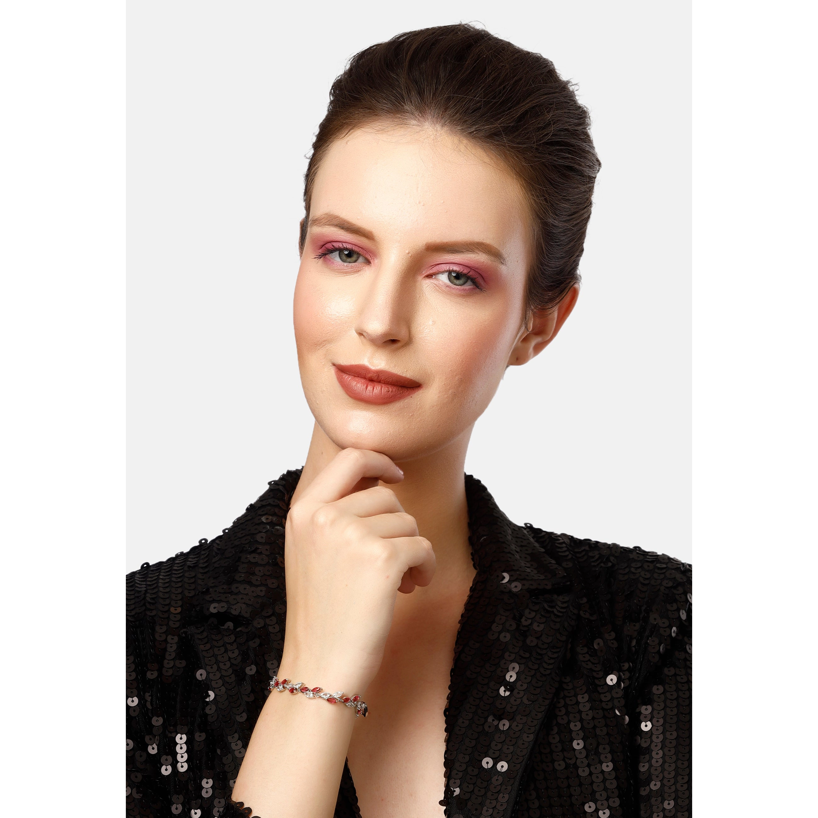 AGP PARIS Womens Diva Leafy Bracelet