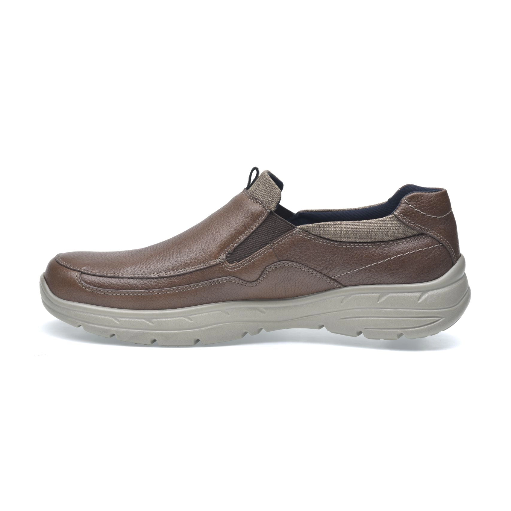 Pazstor Men's Nubuck Leather Moccasin Abdiel