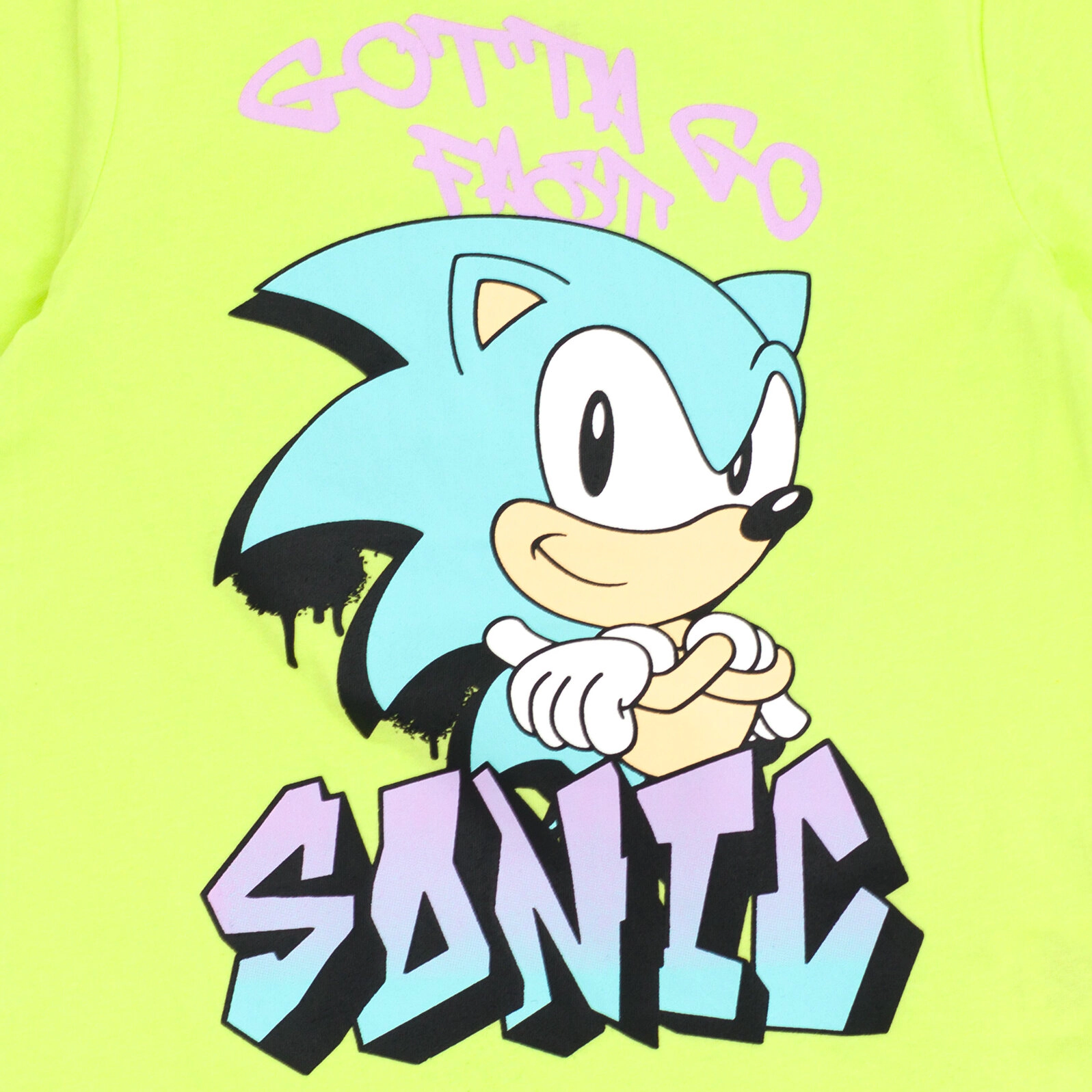 SEGA Sonic the Hedgehog Boys' Athletic 2-Piece T-Shirt and Shorts Set