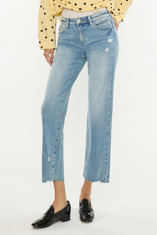 Alice Essentials Mid Rise True Straight
