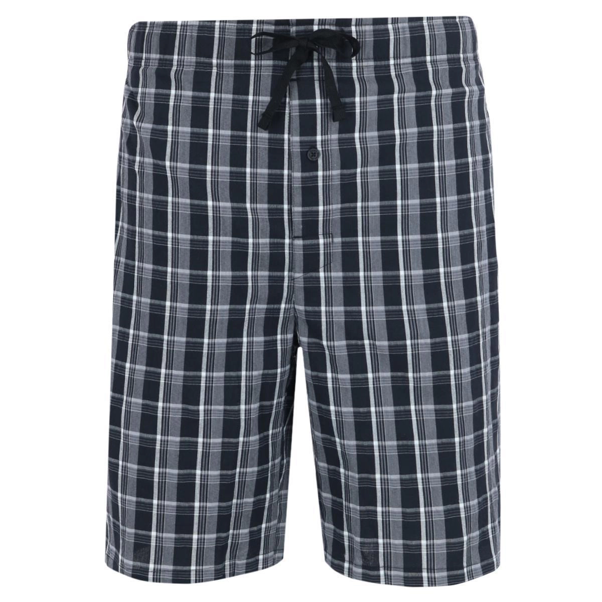 Hanes Men's Big and Tall Woven Cotton Pajama Sleep Shorts