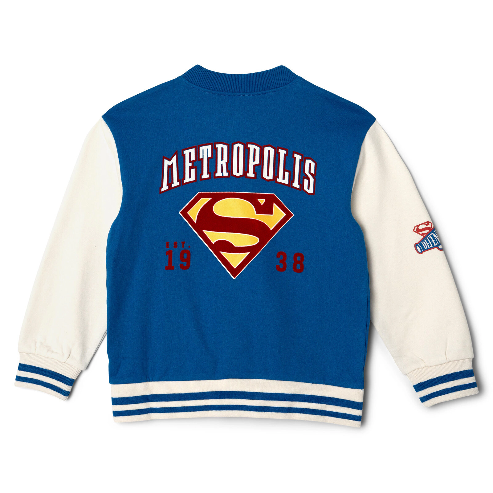DC Comics Justice League Boys' Fleece Varsity Jacket and Pants Set