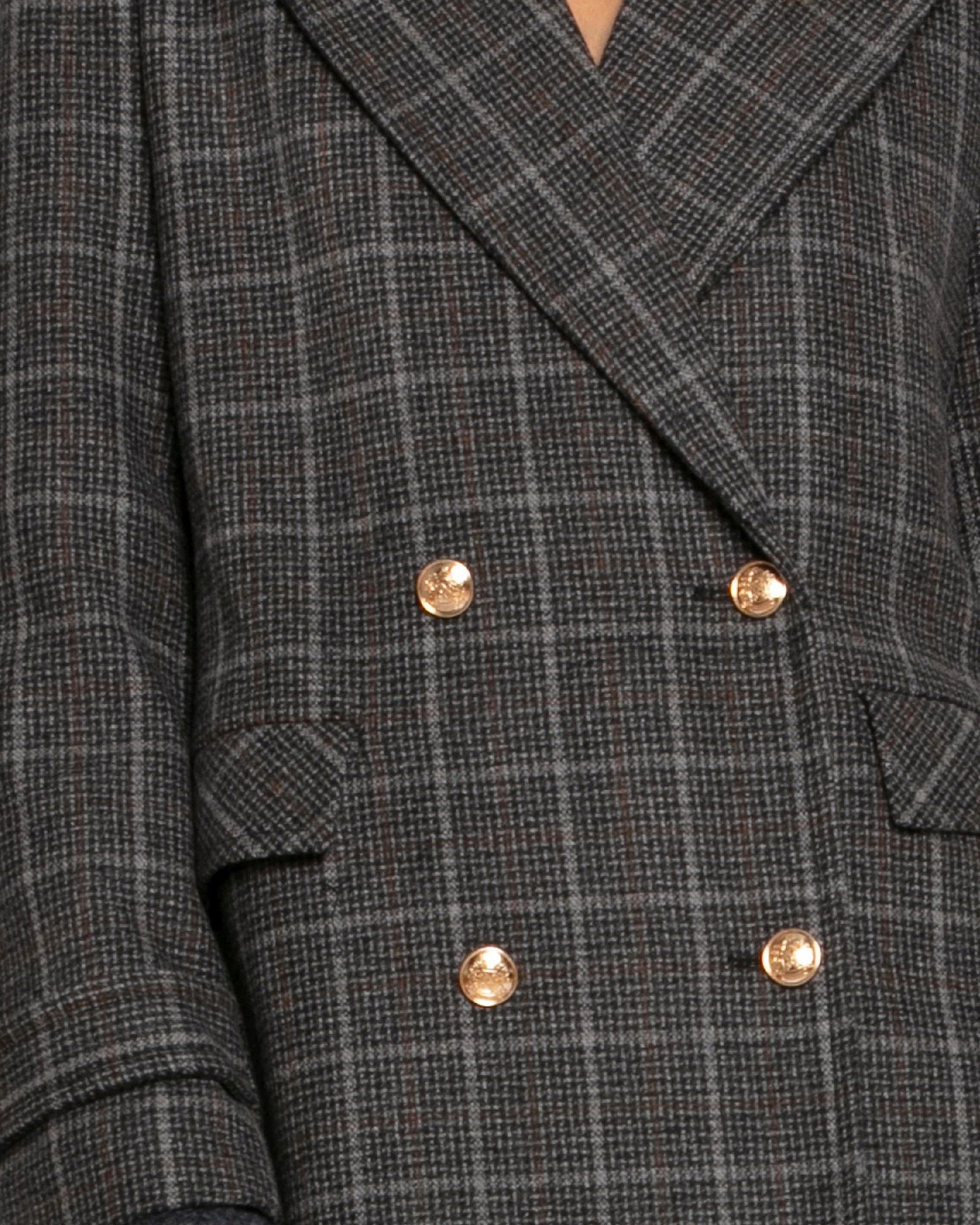 Belle & Bloom Command Wool Blend Double Breast Maxi Coat
