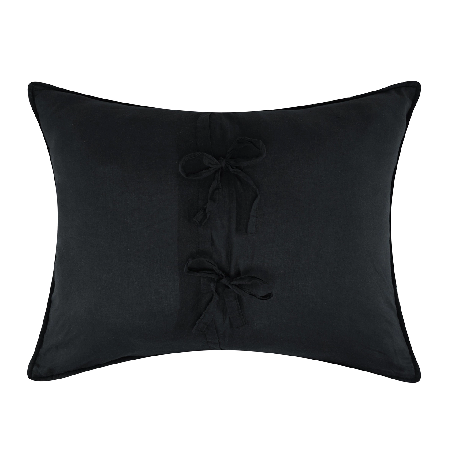 Greenland Home Fashions Day of the Dead Microfiber Face Cotton Back Pillow Sham Standard 20x26 Multi