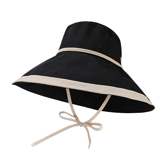 Anna-Kaci Women's Wide Brim Soft Sun Hat with Tie Strap Lightweight Casual Headwear