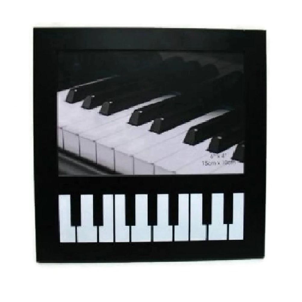 Jiallo Aura Piano Keys Theme Photo Frame (6x4")
