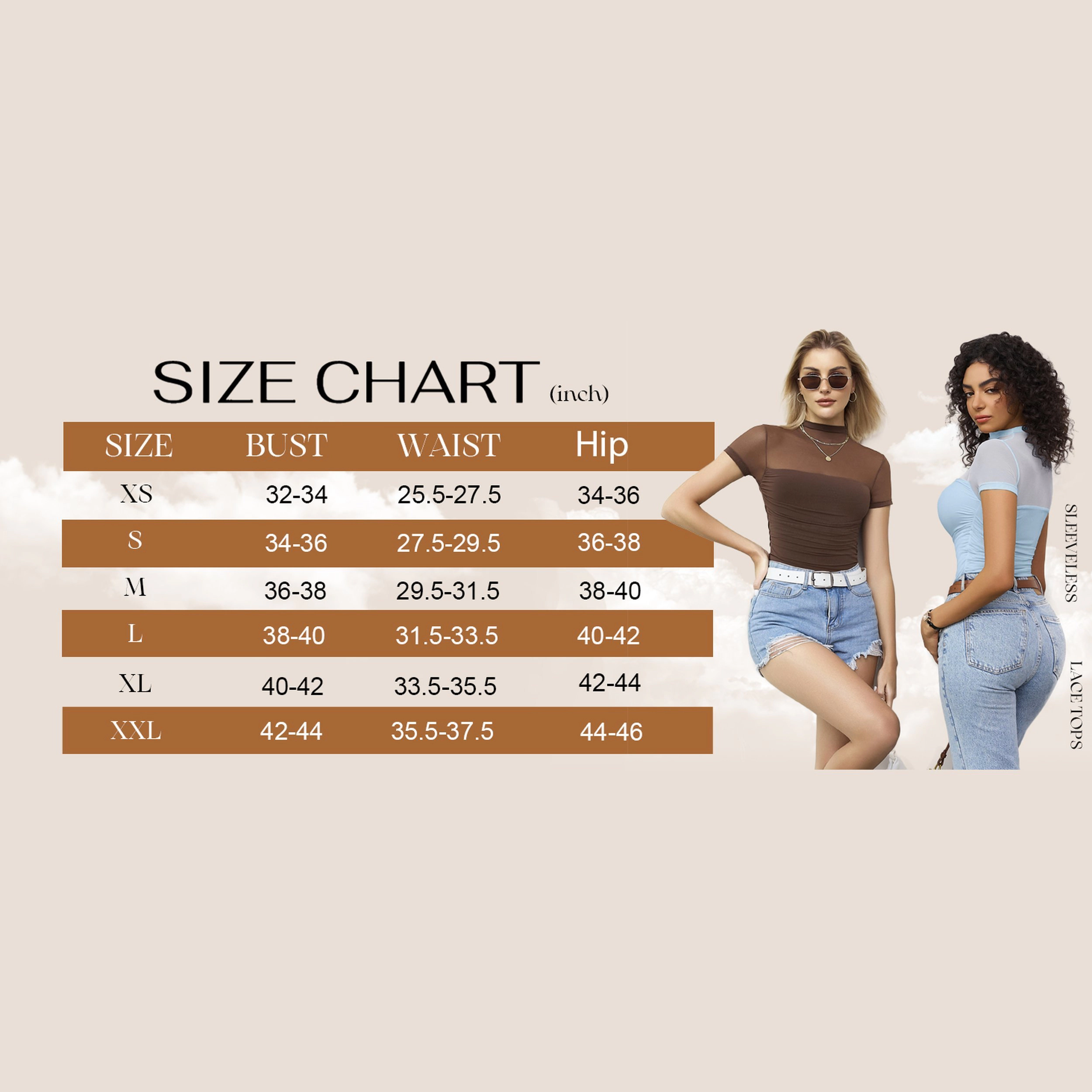 Avidlove Women's Short Sleeve Turtle Neck Mesh Bodysuit