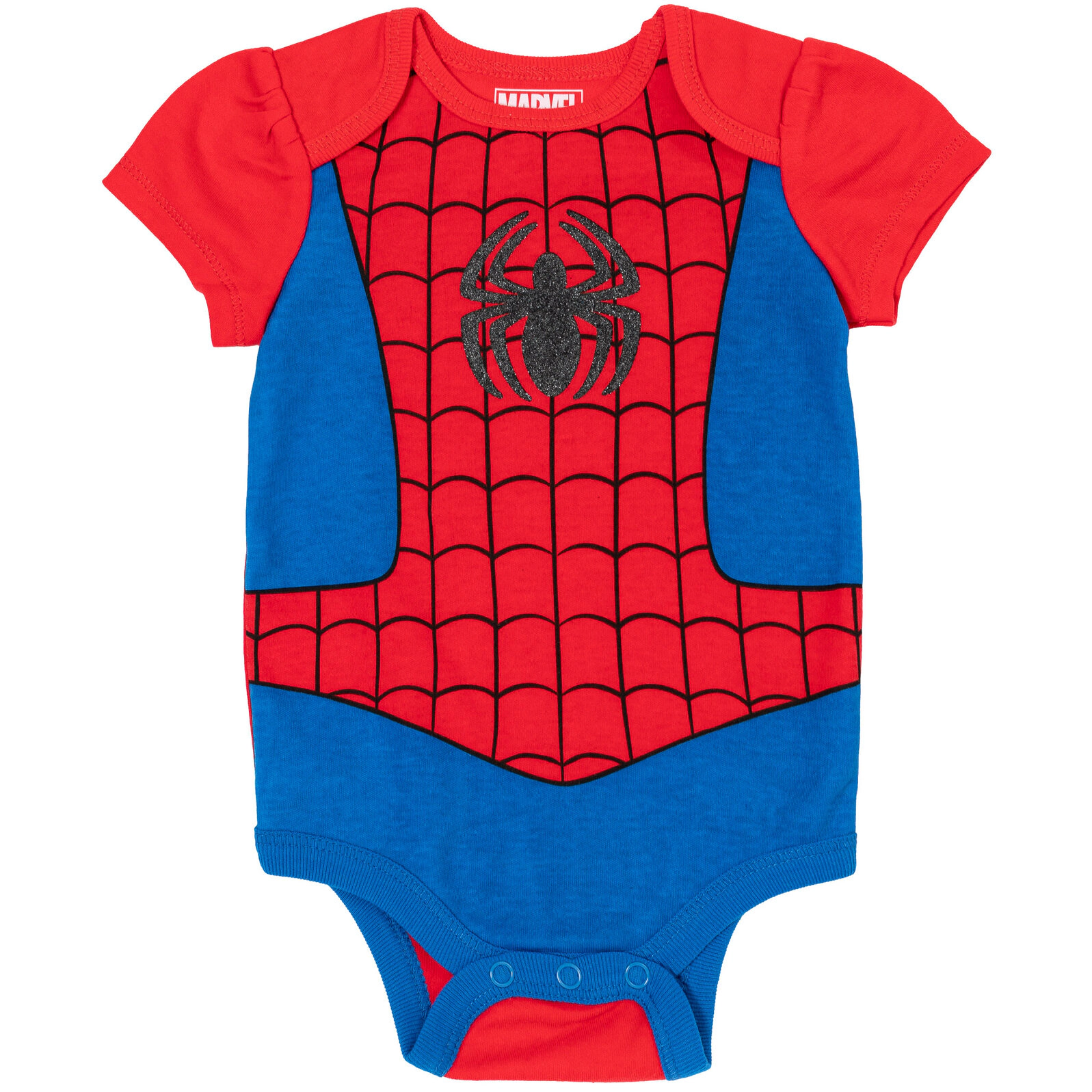 Marvel Avengers Baby Girls' 3-Pack Cosplay Bodysuits and Headband Set