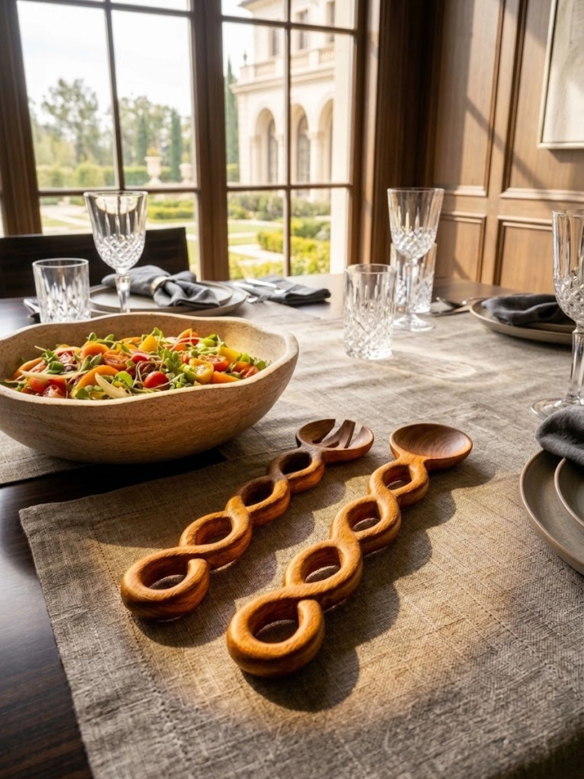 GAURI KOHLI Valencia Salad Servers