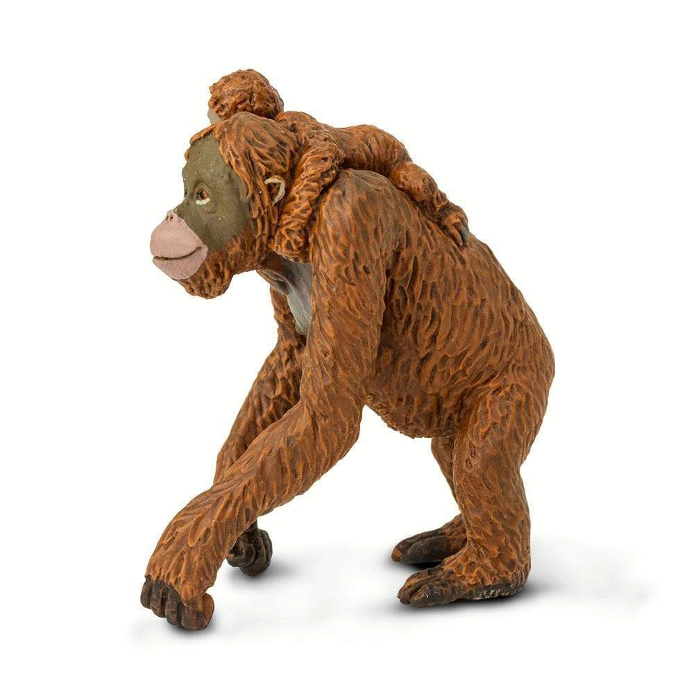 Safari Ltd. - Orangutan with Baby Kids Toy Figure
