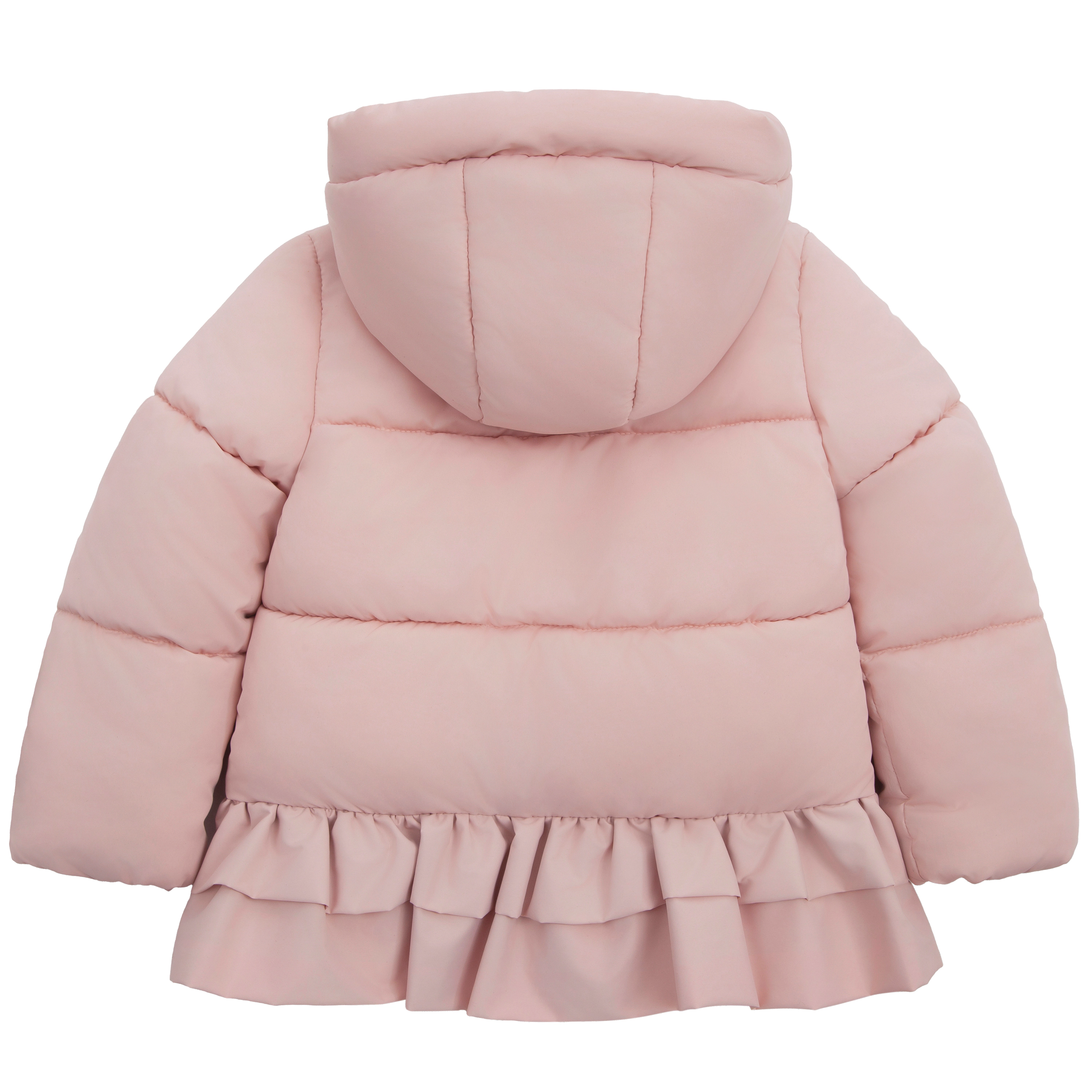 Rokka&Rolla Toddler Girls Rosie Fleece-Lined Ruffle Puffer Coat