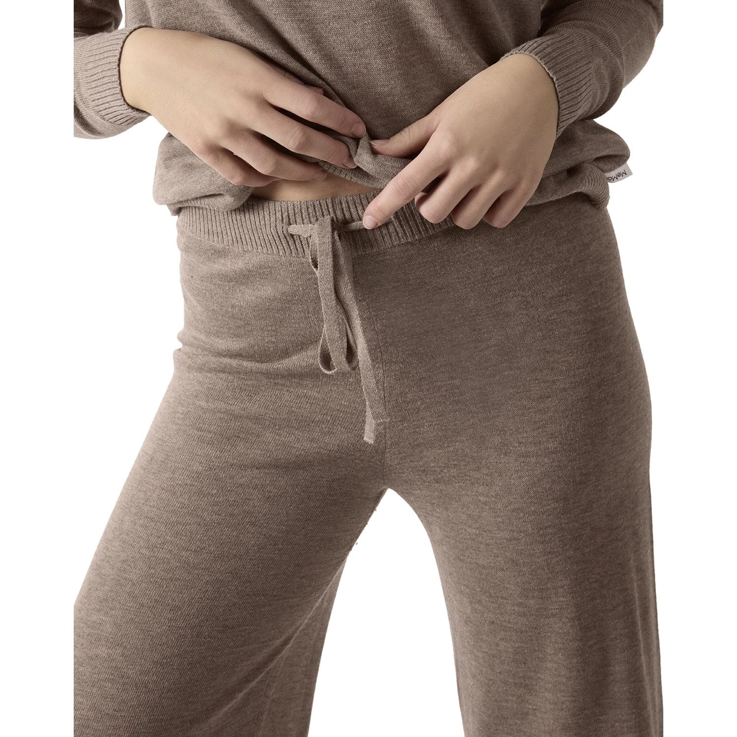 MeMoi Women's Turtleneck Sweater and Knit Pants Lounge Set