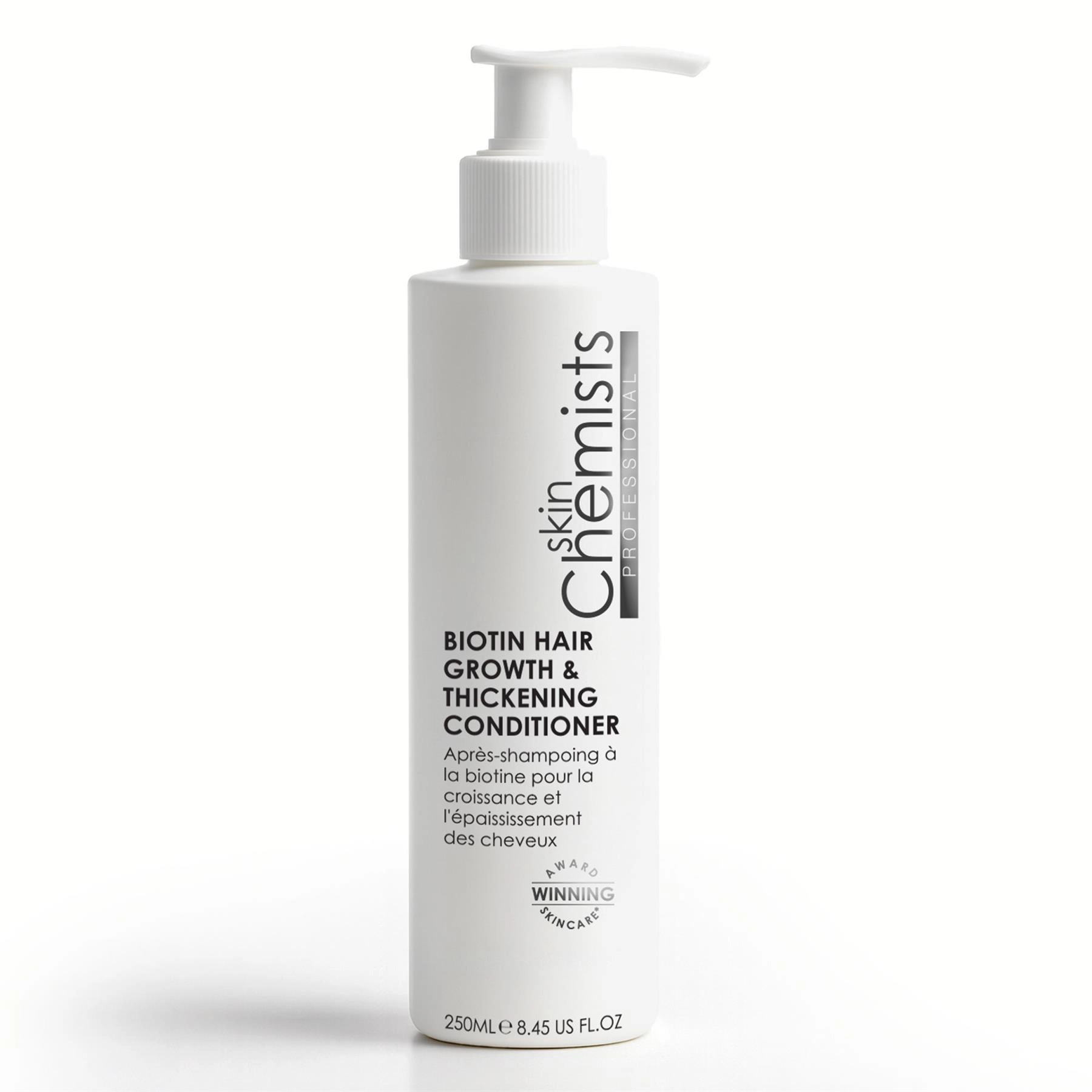 skinChemists Biotin Hair Growth & Thickening Conditioner 250ml - Pro-Vitamin B5 & Biotin, Nourishing Cream Conditioner
