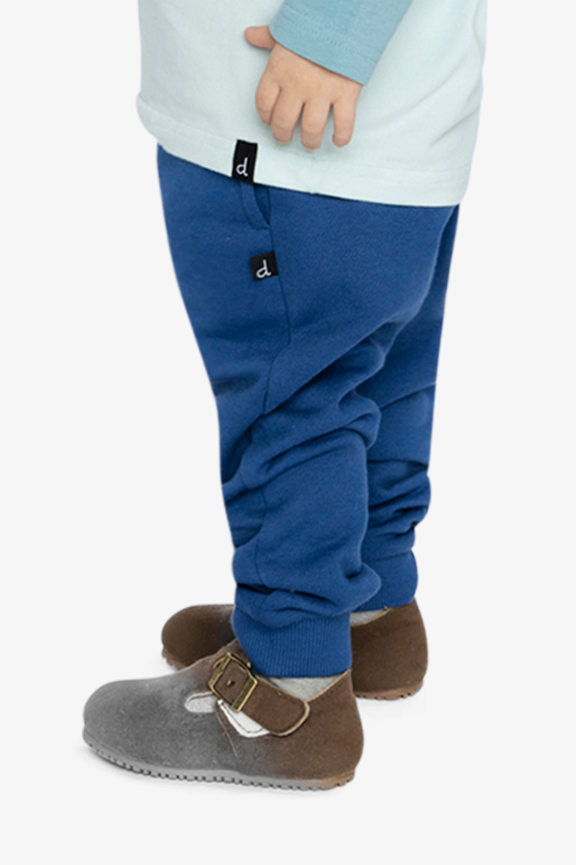 Deux par Boys Fleece Drawstring Nordic Buddies Sweatpants with Side Pockets