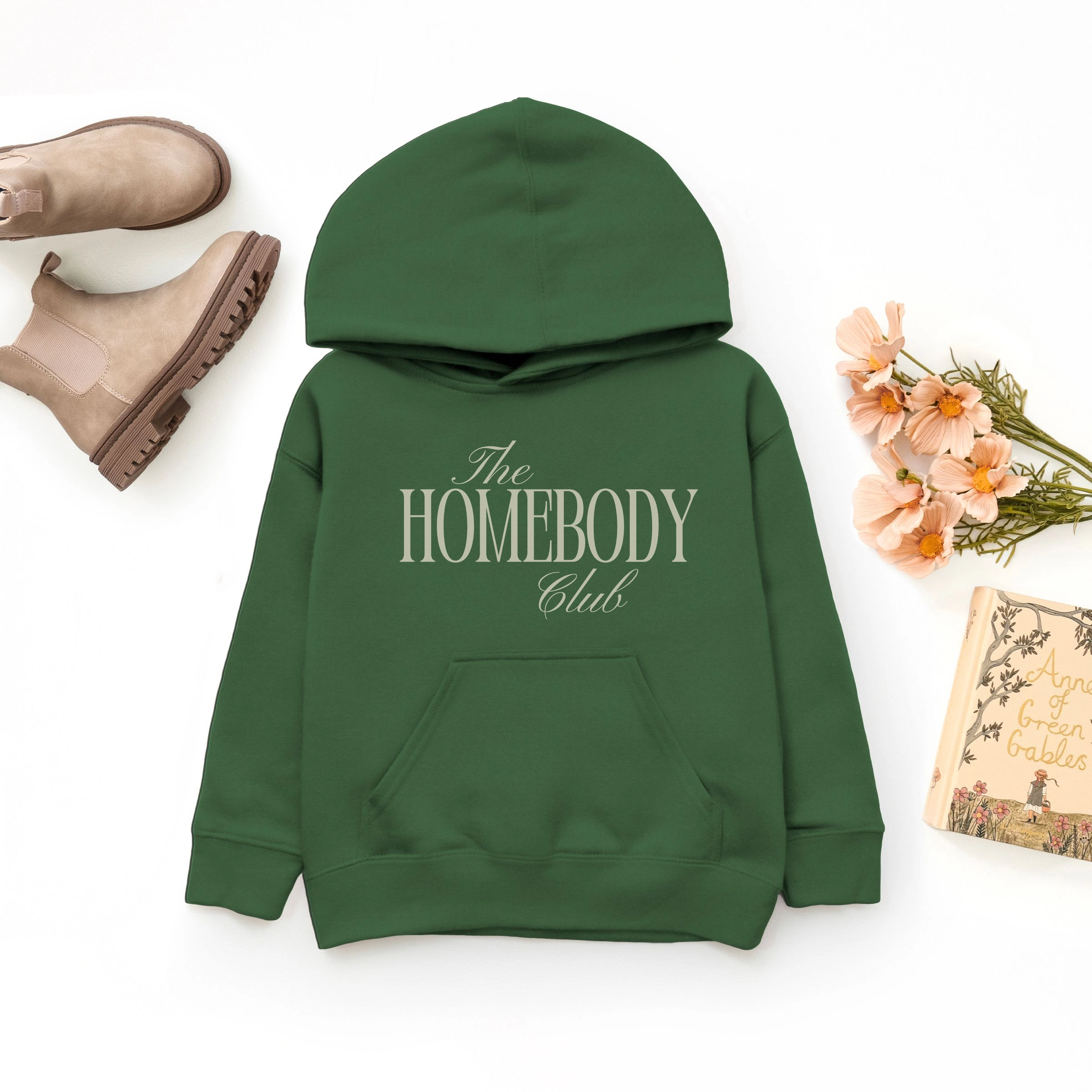 The Juniper Shop - Homebody Club Youth Graphic Hoodie