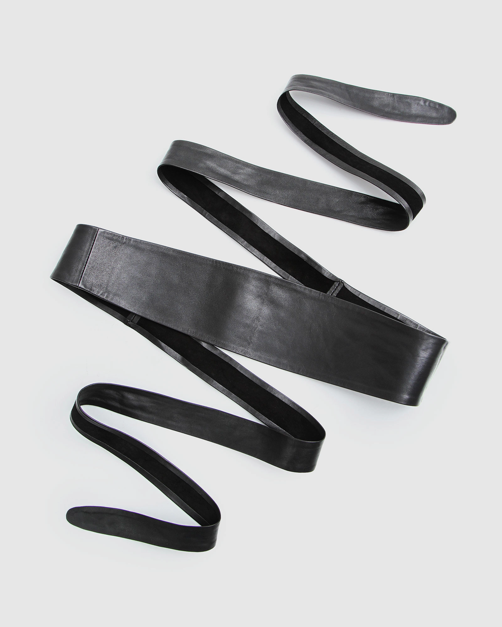 Belle & Bloom Womens Odyssey Soft Wrap Leather Belt