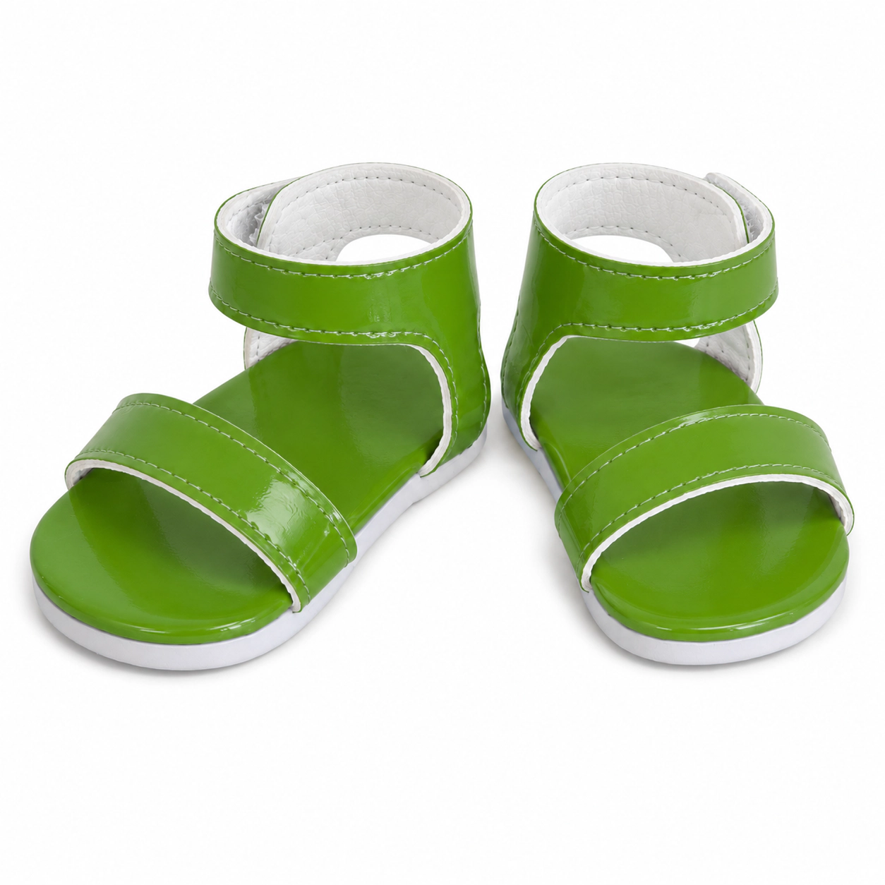 MBD® Girl 18 Inch Doll Green Sandals