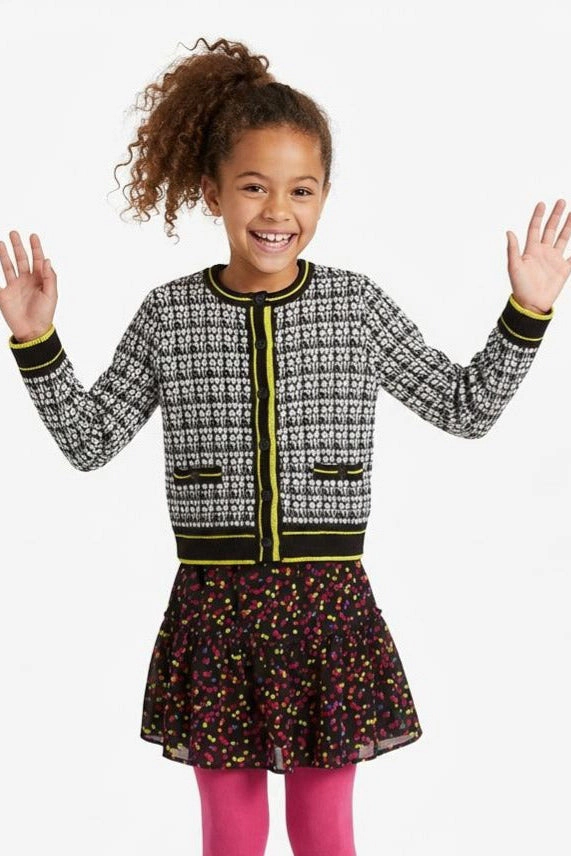 Rockets of Awesome Tweed Snug Cardigan for Girls