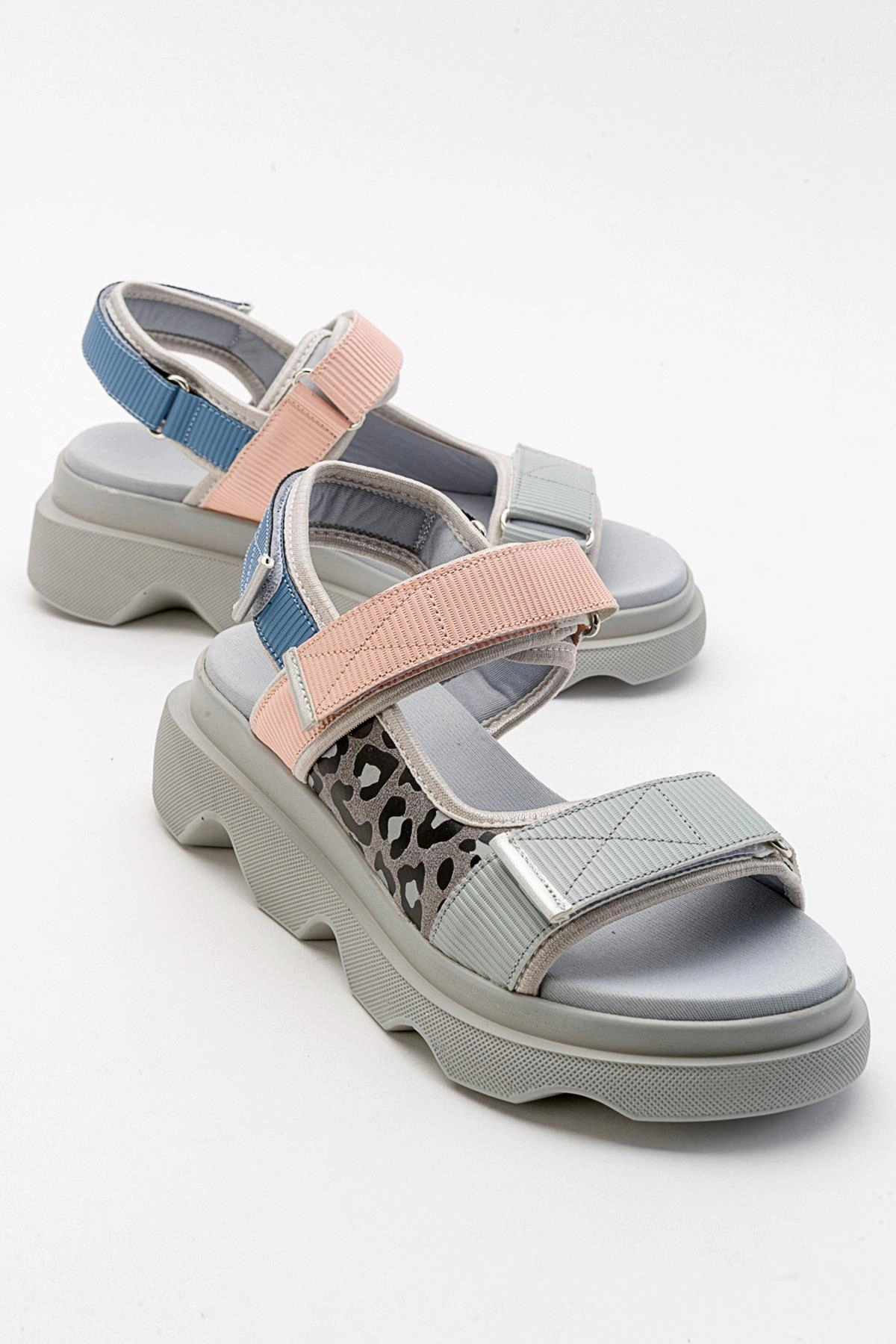Prologue Shoes Womens Tedy Velcro Strap Sandal