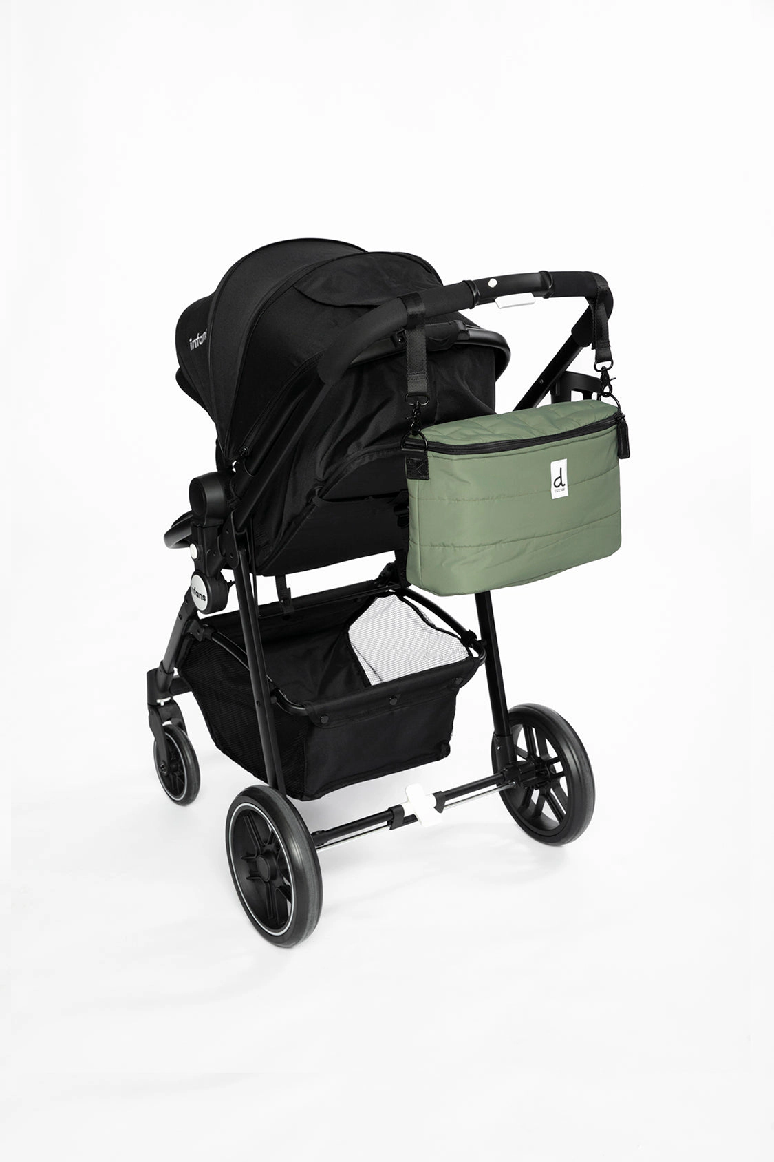 Deux par Unisex Water-Repellent Mini Diaper Bag with Stroller Straps