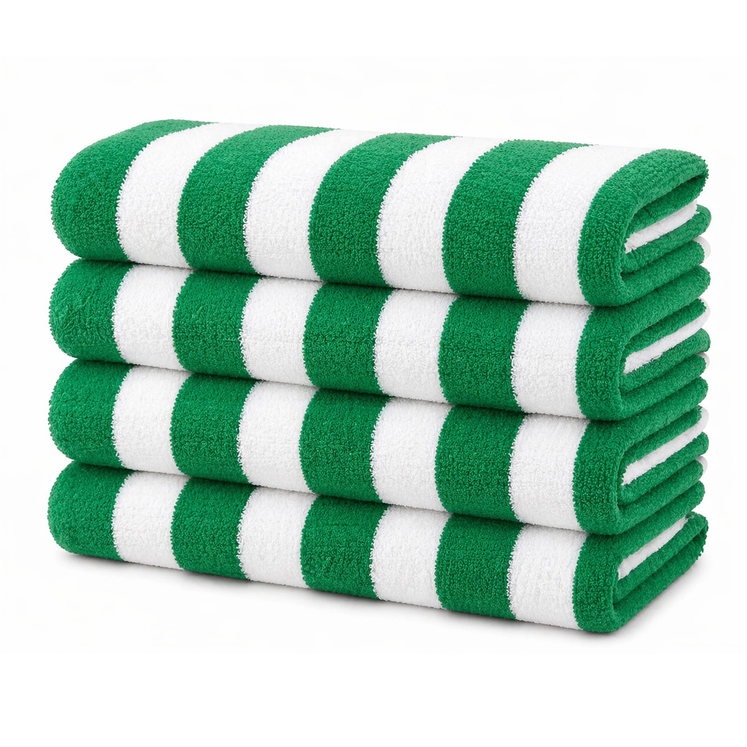 Plazatex Terry Cabana 80% Cotton 20% Polyester Oversized Pack Beach Bath Towel 36" x 66