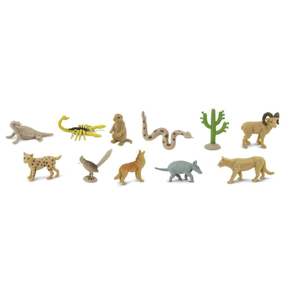Safari Ltd. - Desert TOOB - contains 11 Mini Figurines