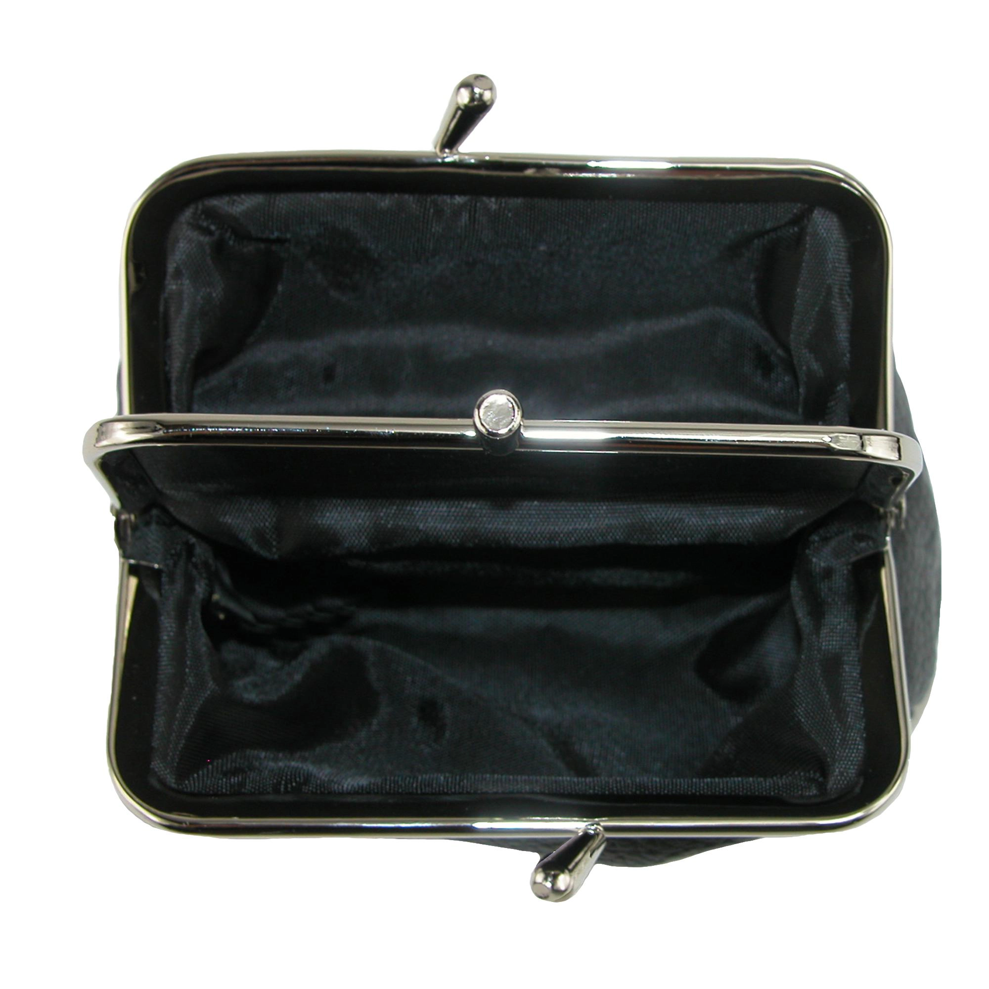 Buxton Women's Triple Frame Coin Purse Wallet