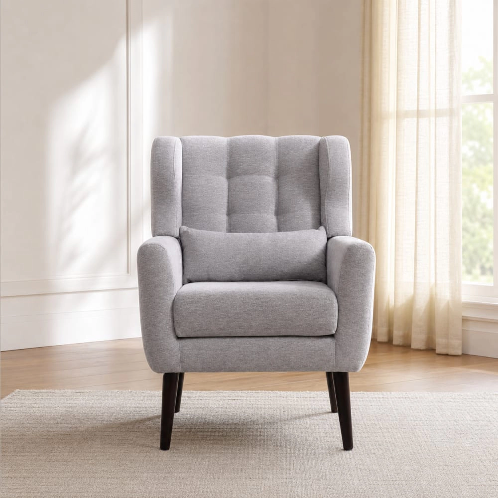 GOODSILO Soft Chenille Accent Chair Versatile Seating